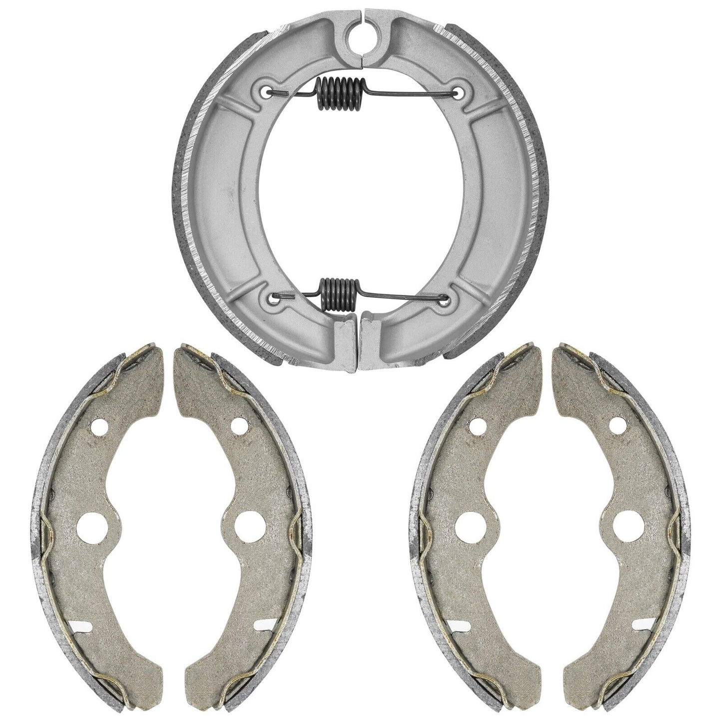 Front & Rear Brake Shoes for Yamaha Kodiak 400 YFM400FW 1993 1994 95 96 97 1998