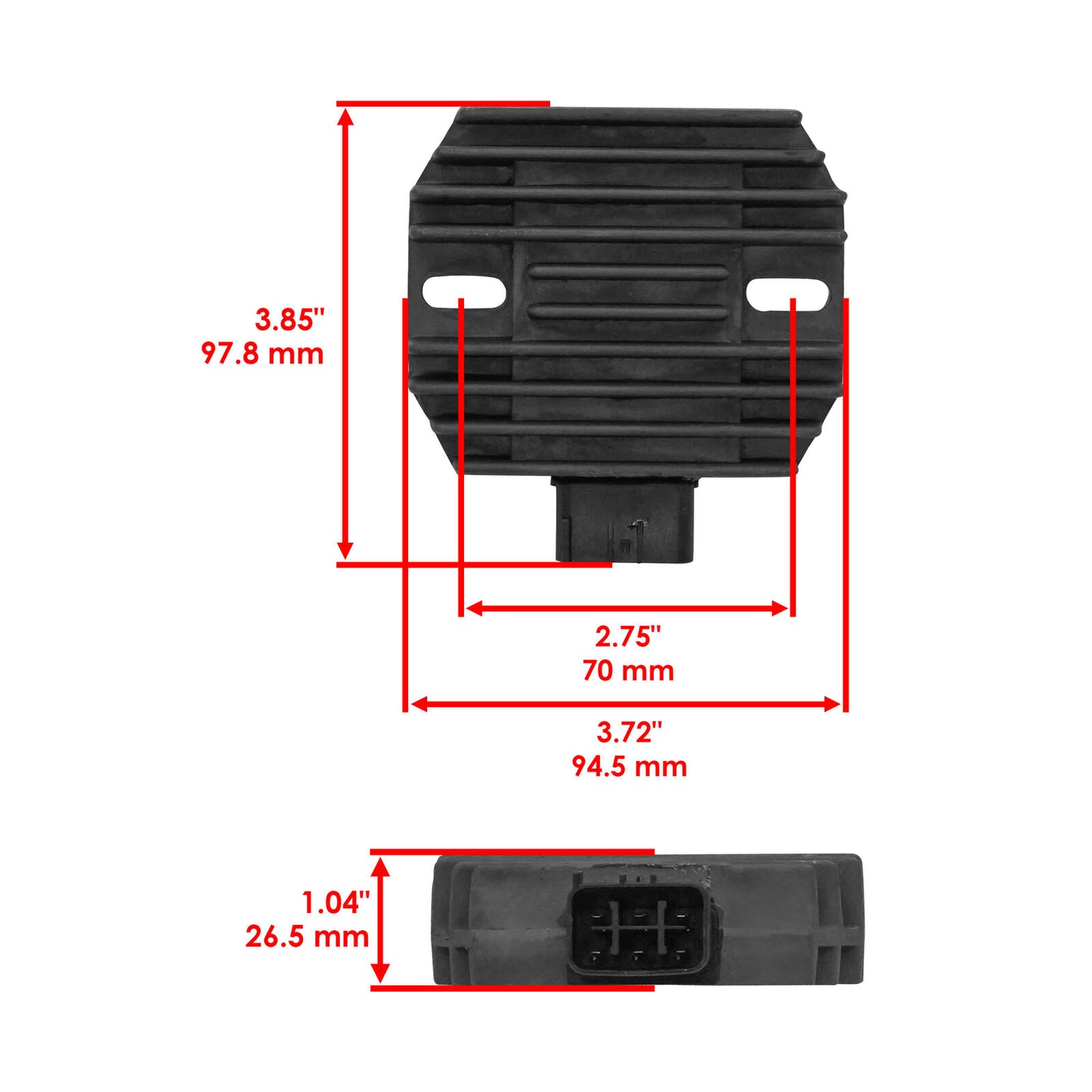 Regulator Rectifier for Kawasaki 21066-0717 21066-0037