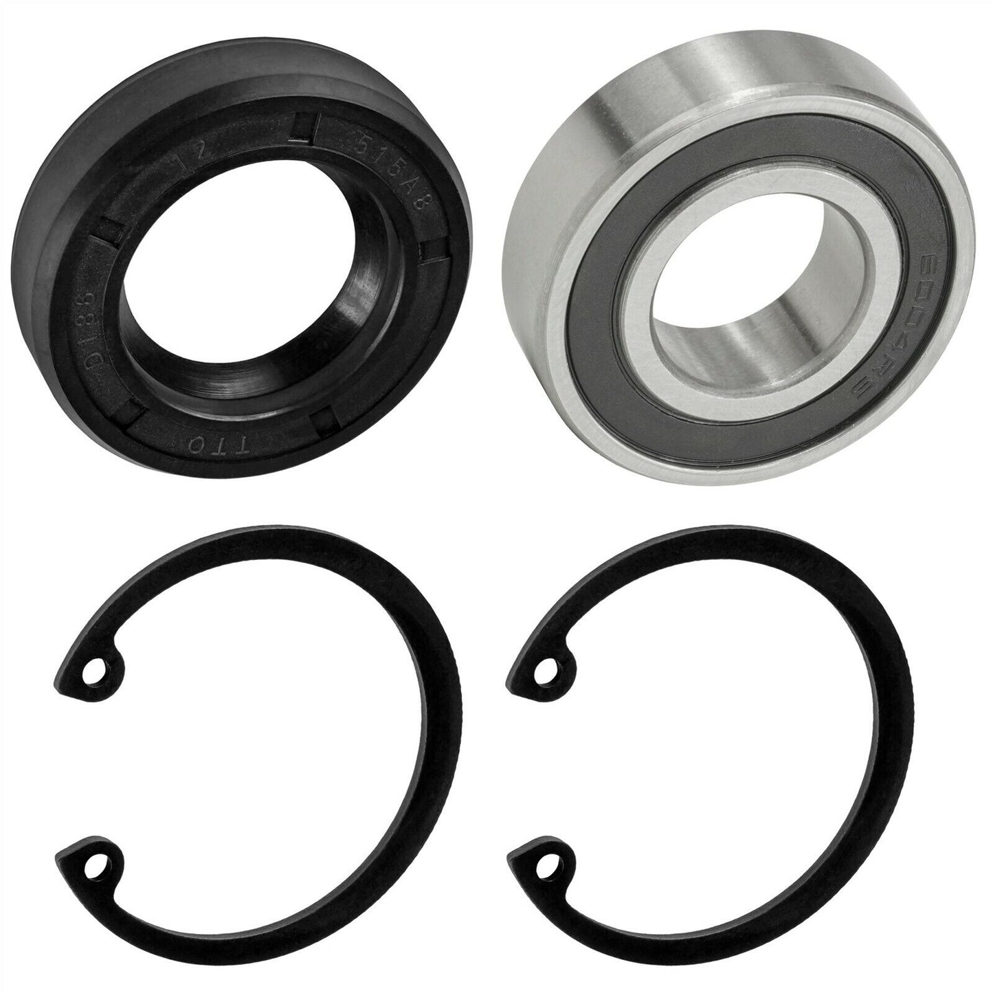 For EZ-GO Rear Axle Bearing and Seal Kit 611931 15112G1 623044 620343 230-889