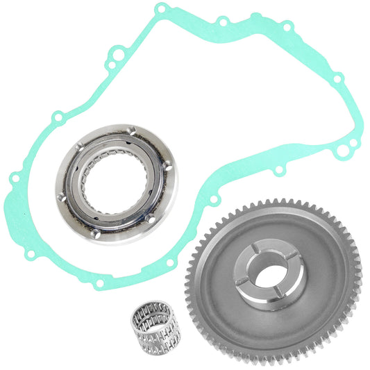 Starter Clutch Gear Idler & Bearing Kit for Yamaha Wolverine 350 YFM350 2000-05