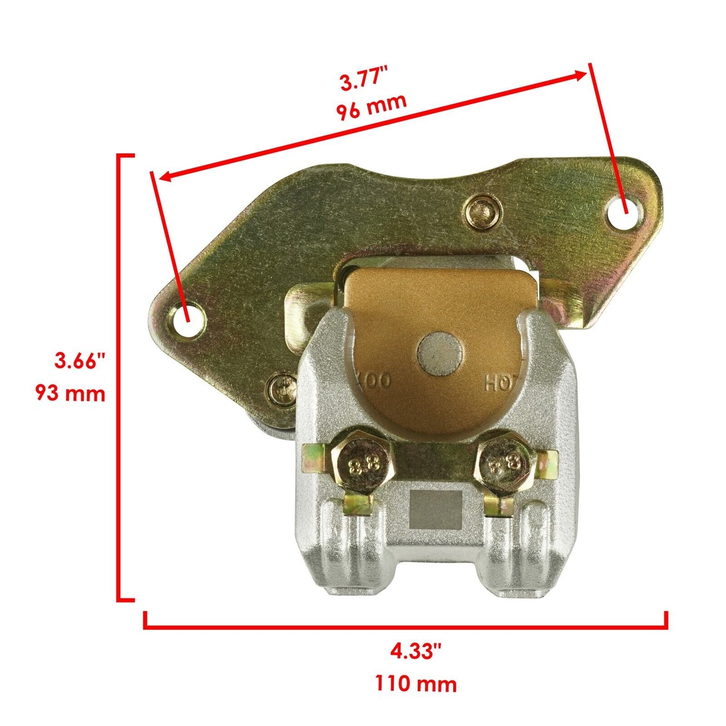 Rear Brake Disc For Yamaha Raptor 125 YFM125R 2011-2013