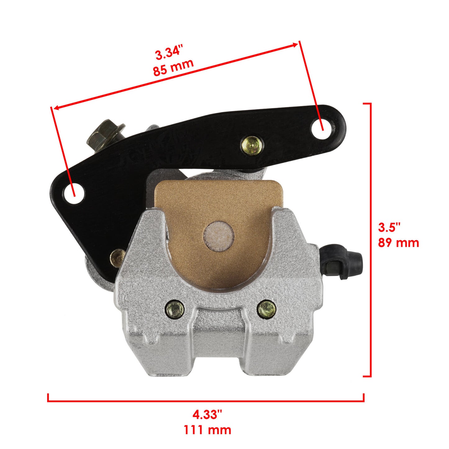 Front Right Brake Caliper W/Pads For Suzuki LT-Z250 LTZ250 Quadsport Z250 04-09