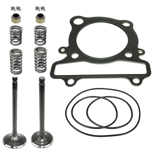 Cylinder Intake Exhaust Valve Gasket Kit for Yamaha Warrior 350 YFM350X 1987-04