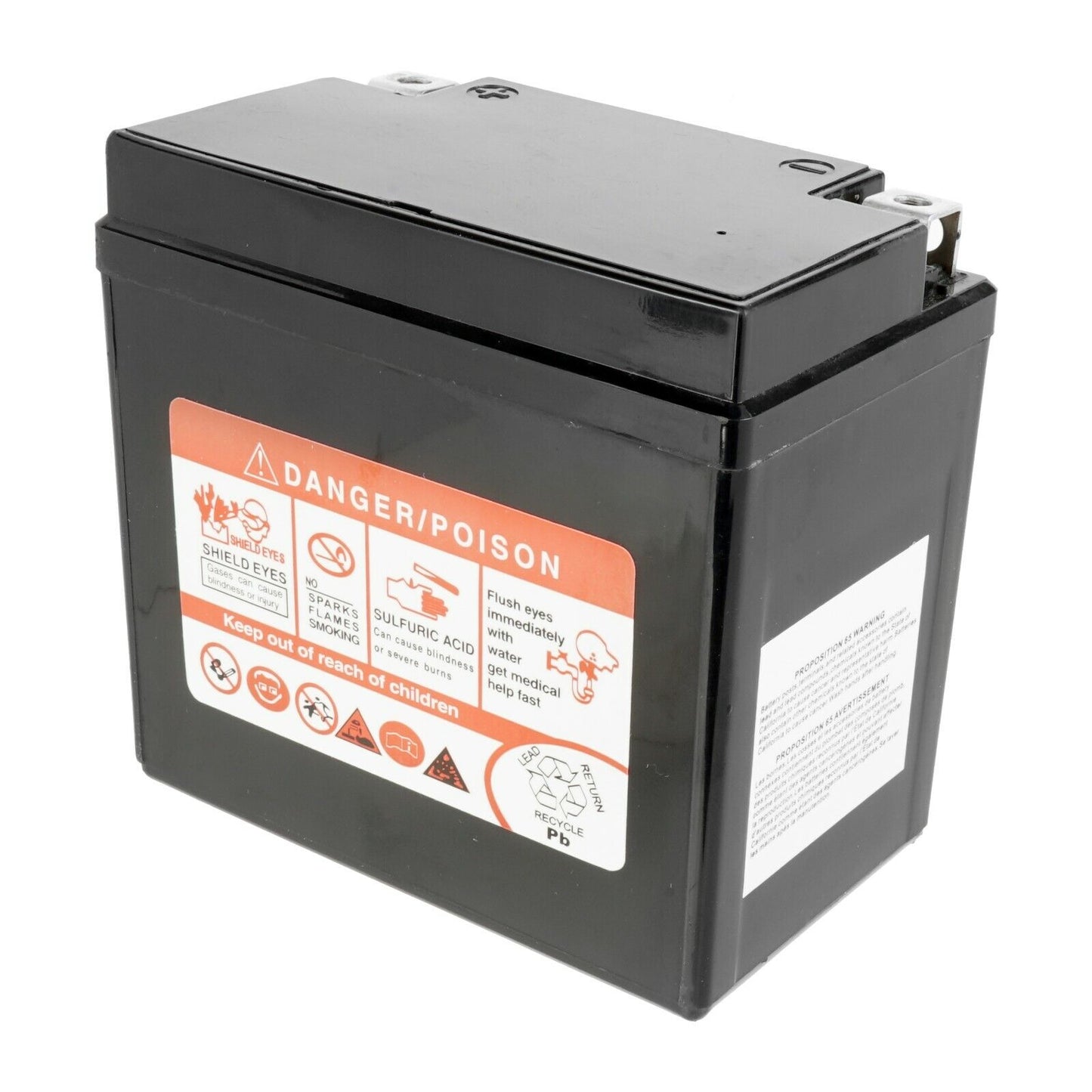 AGM Battery for Yamaha Raptor 125 YFM125R 2011 2012 2013