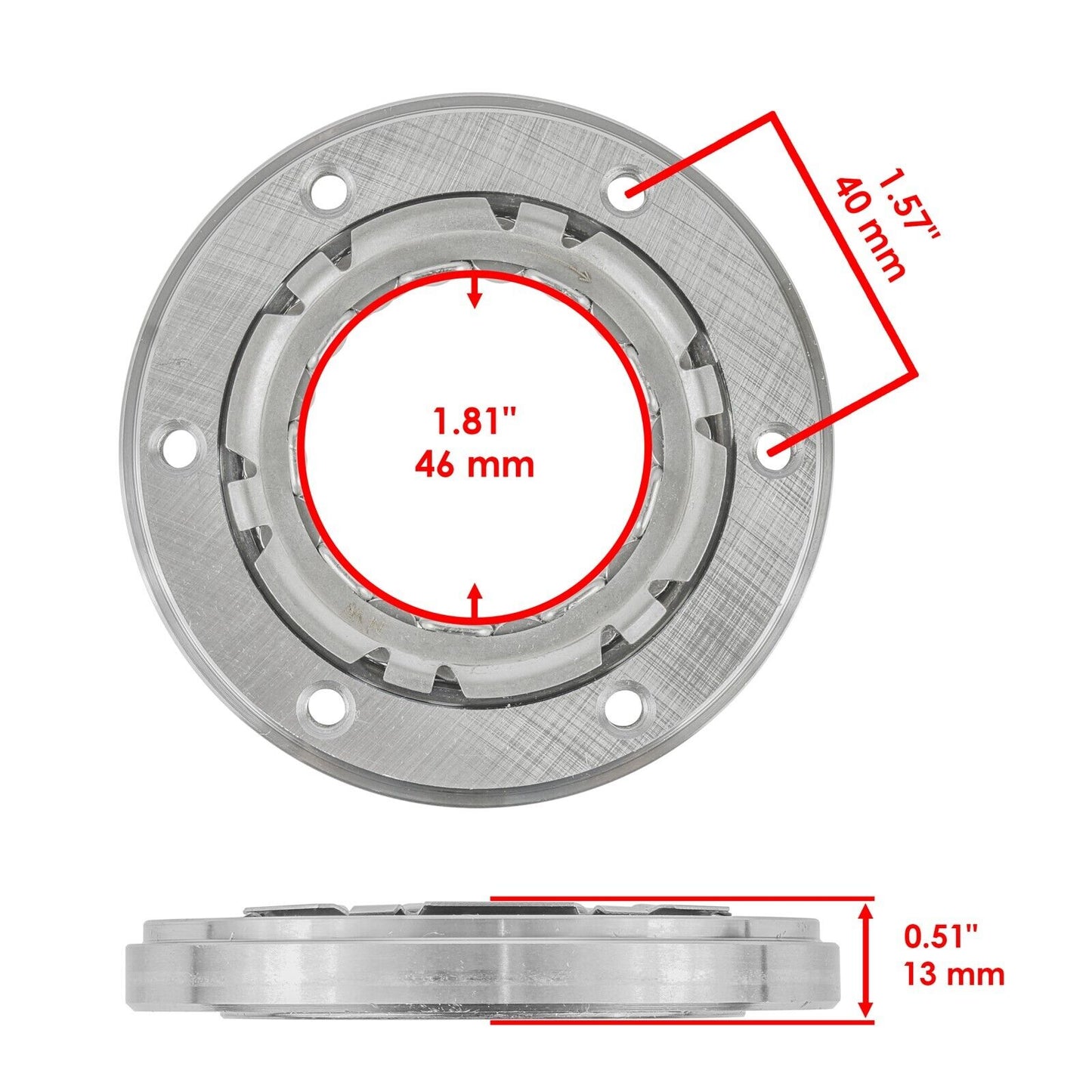 Starter Clutch Gear & One Way Bearing for Suzuki Quadracer LT-R450 2006-2009