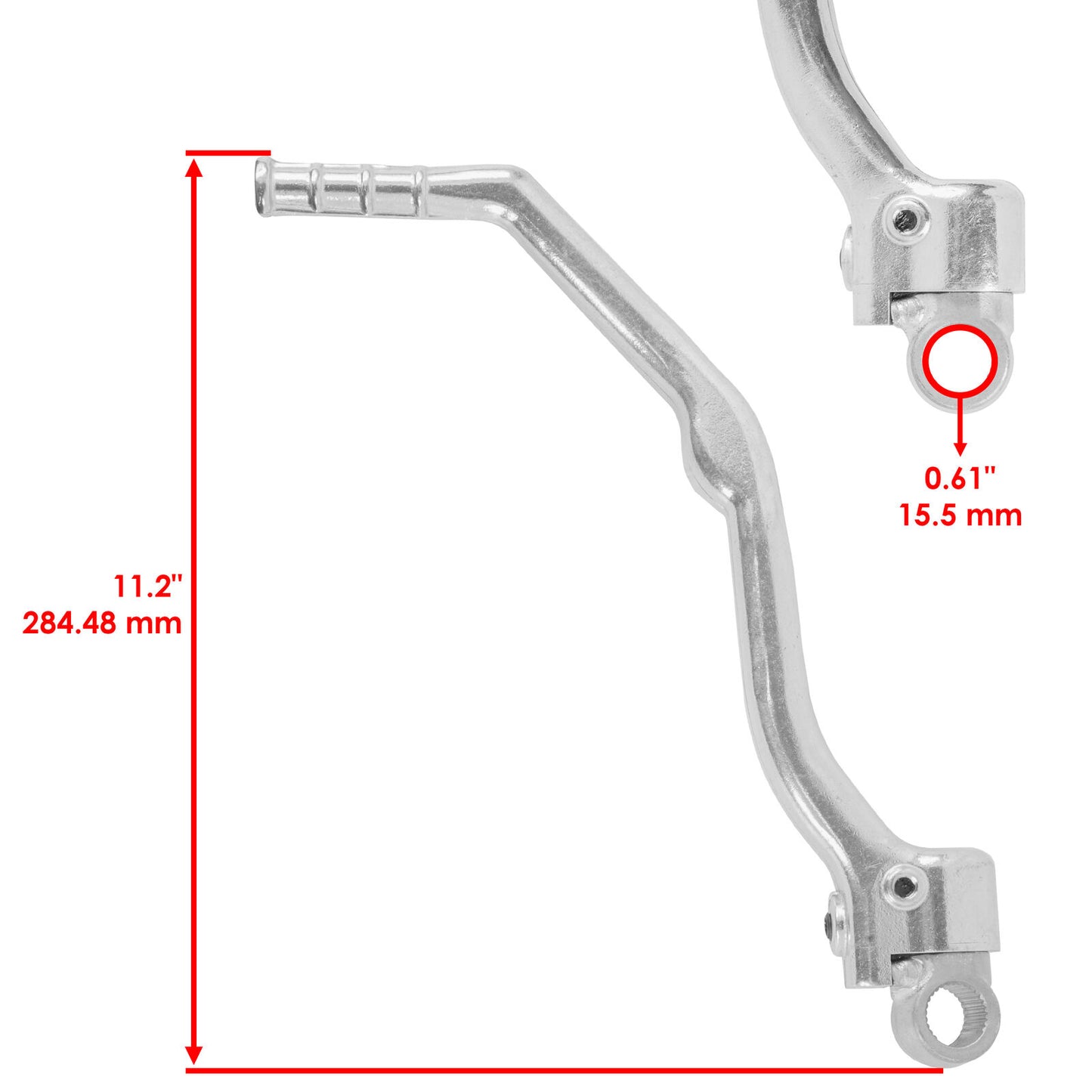 Caltric 13064-0015 Kick Start Lever For Kawasaki KX250F 2004