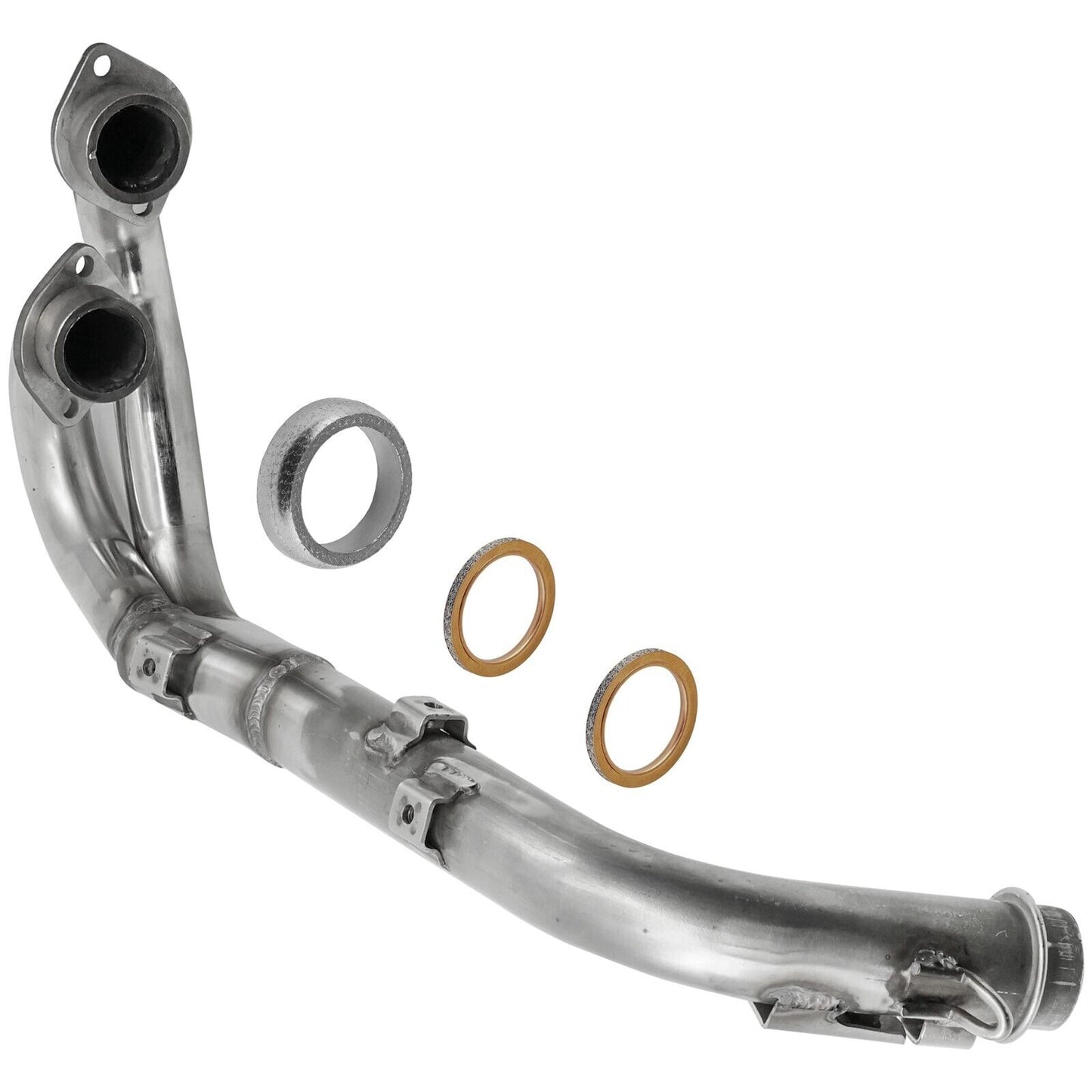 Exhaust Pipe With Gaskets For Yamaha Grizzly 700 YFM700FGPH 4x4 Hunter FI 09-13