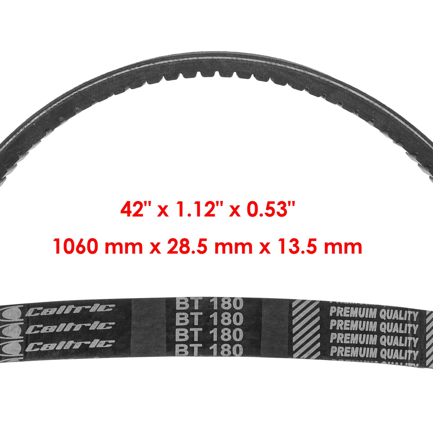 Clutch Drive Belt 1060x28.5x13.5mm For EZGO Medalist & TXT 4 Cycle Gas 1994-2013