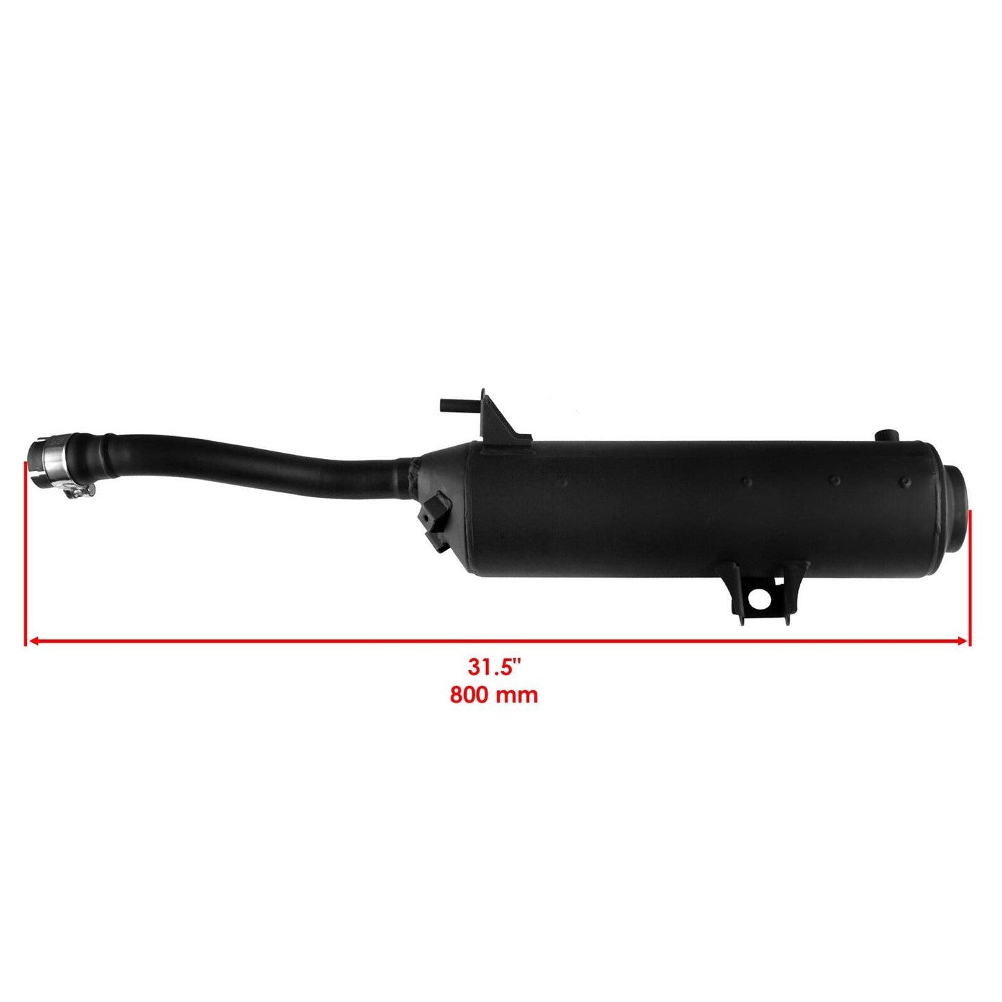 Exhaust Muffler For Honda Rancher 420 TRX420FE TRX420FM 4x4 2009-2013