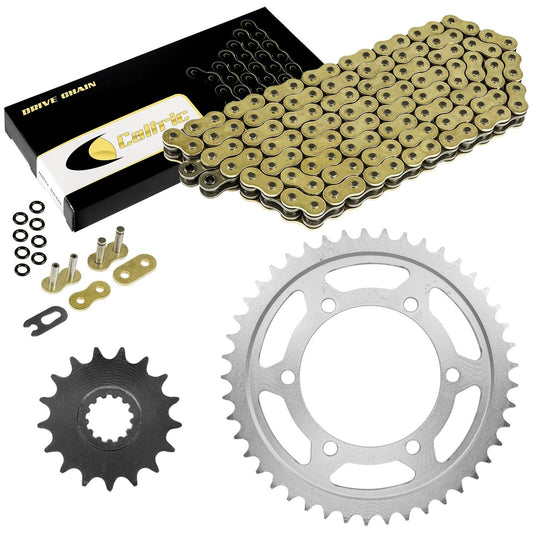 Caltric O-Ring Drive Chain and Sprockets Kit for Yamaha R1 YZF-R1 2004-2008