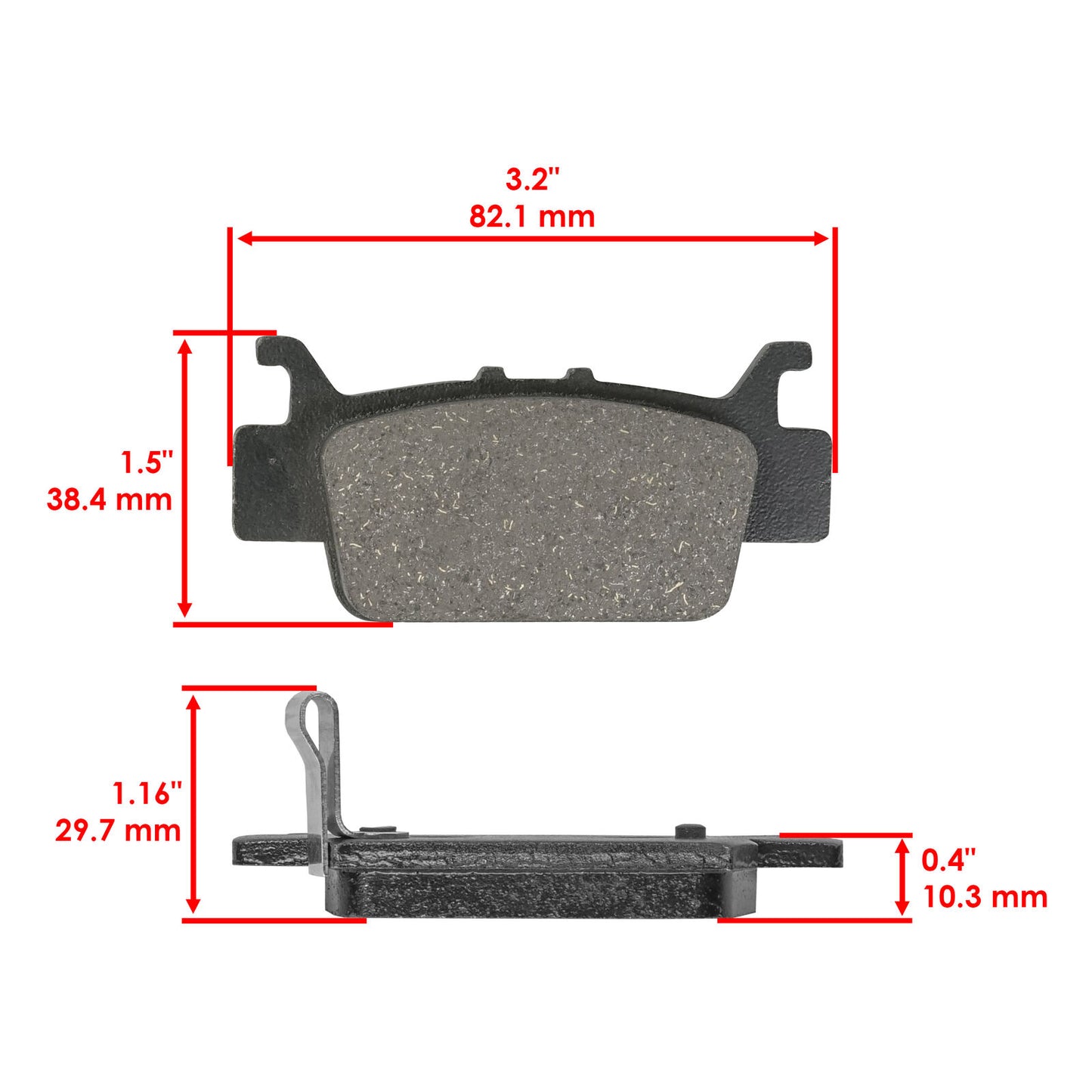 06431-HL4-A01  06432-HL4-A01 06451-HL4-A01 06452-HL4-A01 Brake Pads for Honda