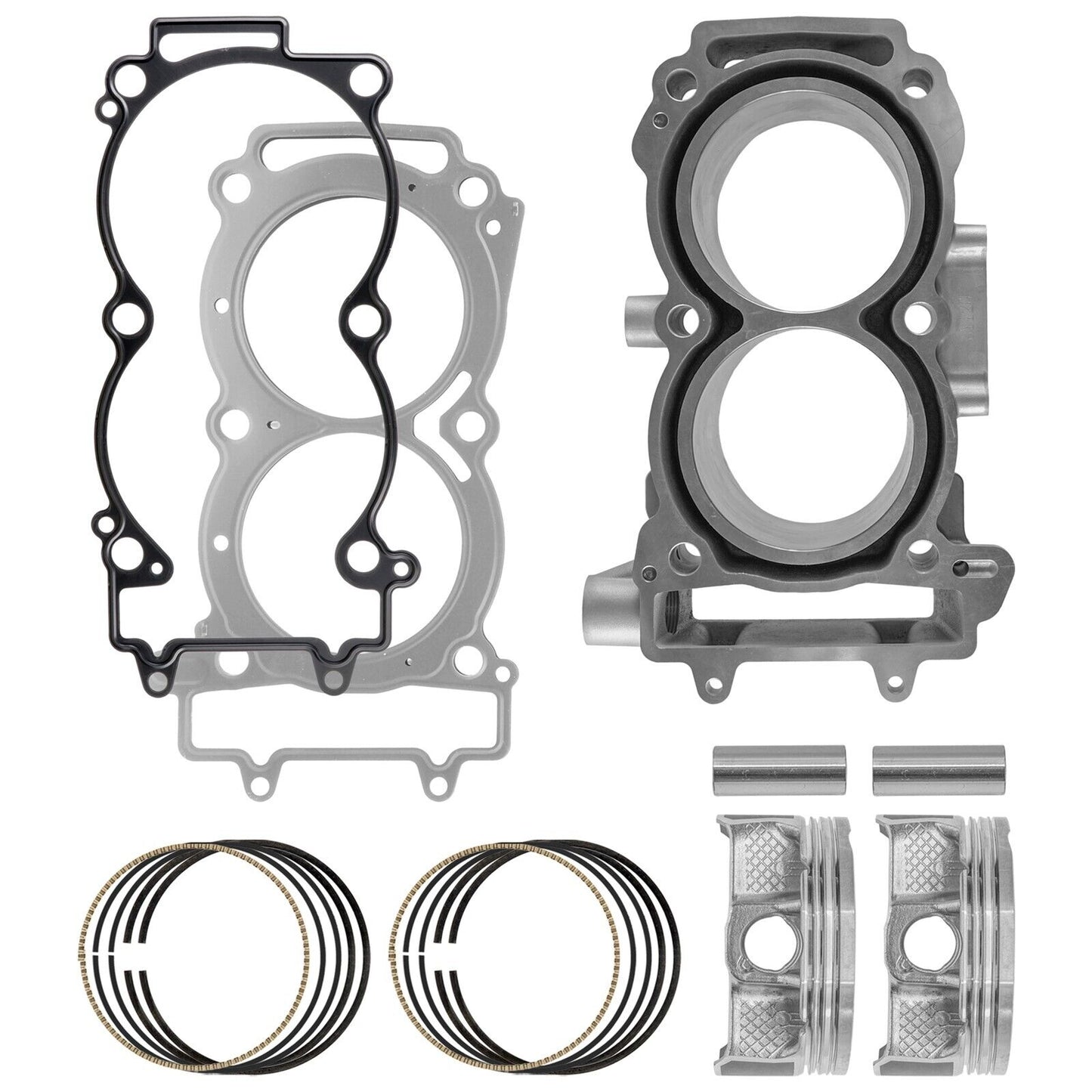 Caltric Cylinder & Piston Ring Kit w/Gaskets For Polaris RZR XP 1000 2014-2018