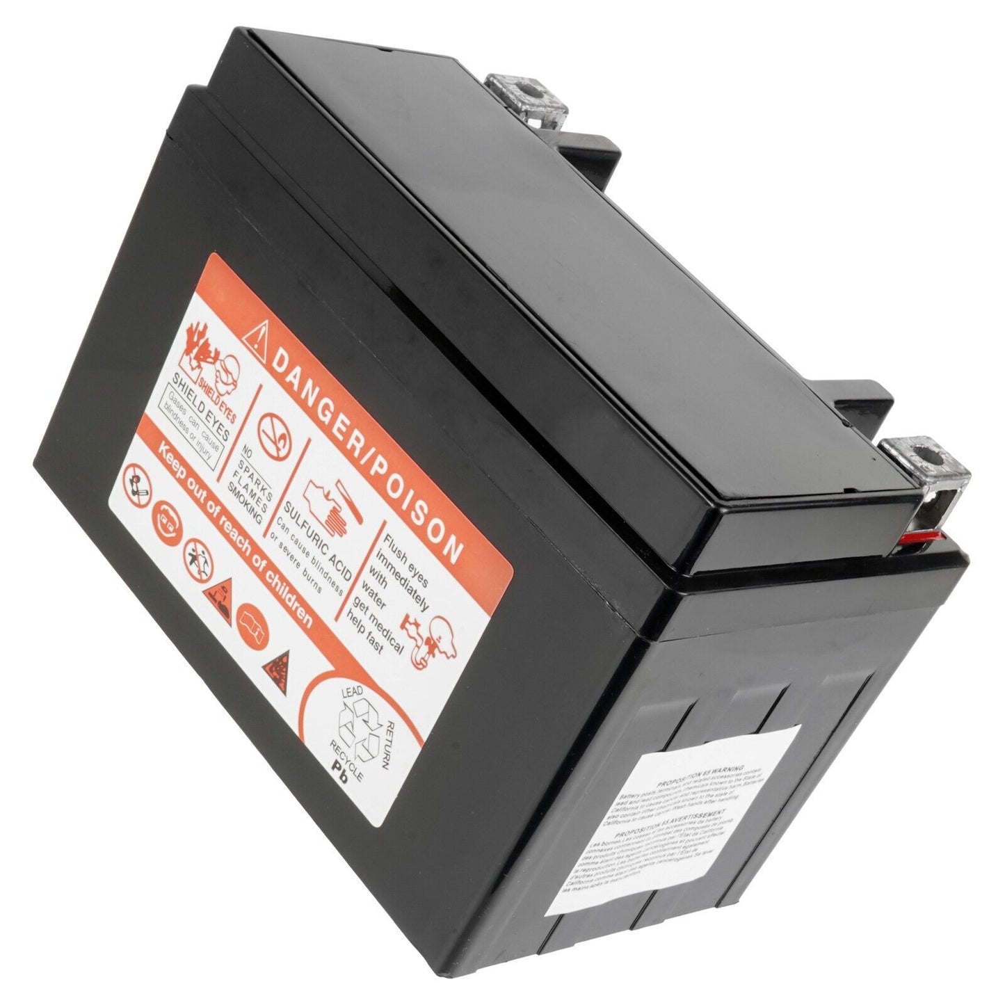 AGM Battery for Honda TRX250EX Sportrax 250 2001-2008 / TRX250X 2009 2011-2019