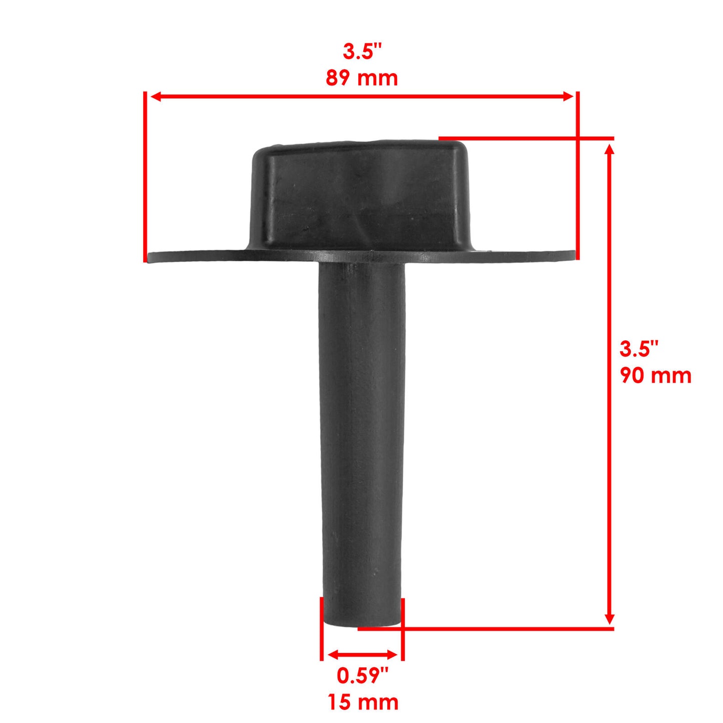 Caltric 16963-HM8-000ZA Petcock Lever For Honda Rincon 650 TRX650FA 2003-2005