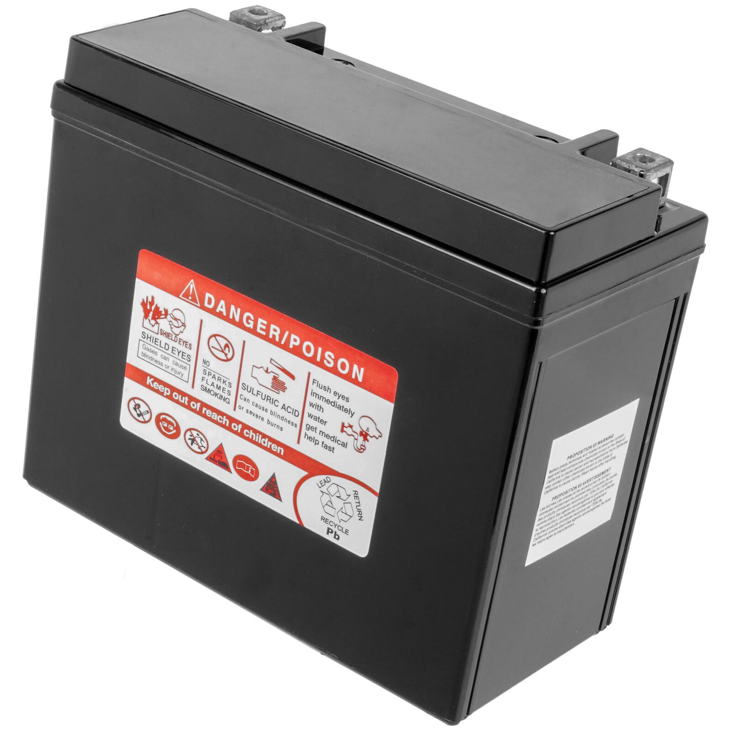 AGM Battery for Can-Am Traxter HD5 HD8 2016-2019 / 12V 18Ah CCA270 / YTX20L-BS