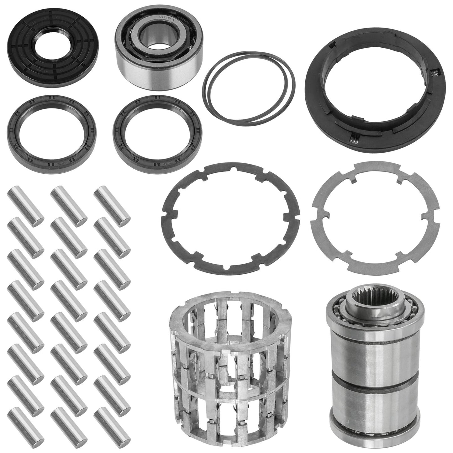 Front Differential Hub & Bearing Kit For Polaris RZR RS1 2018 3236651 3236201