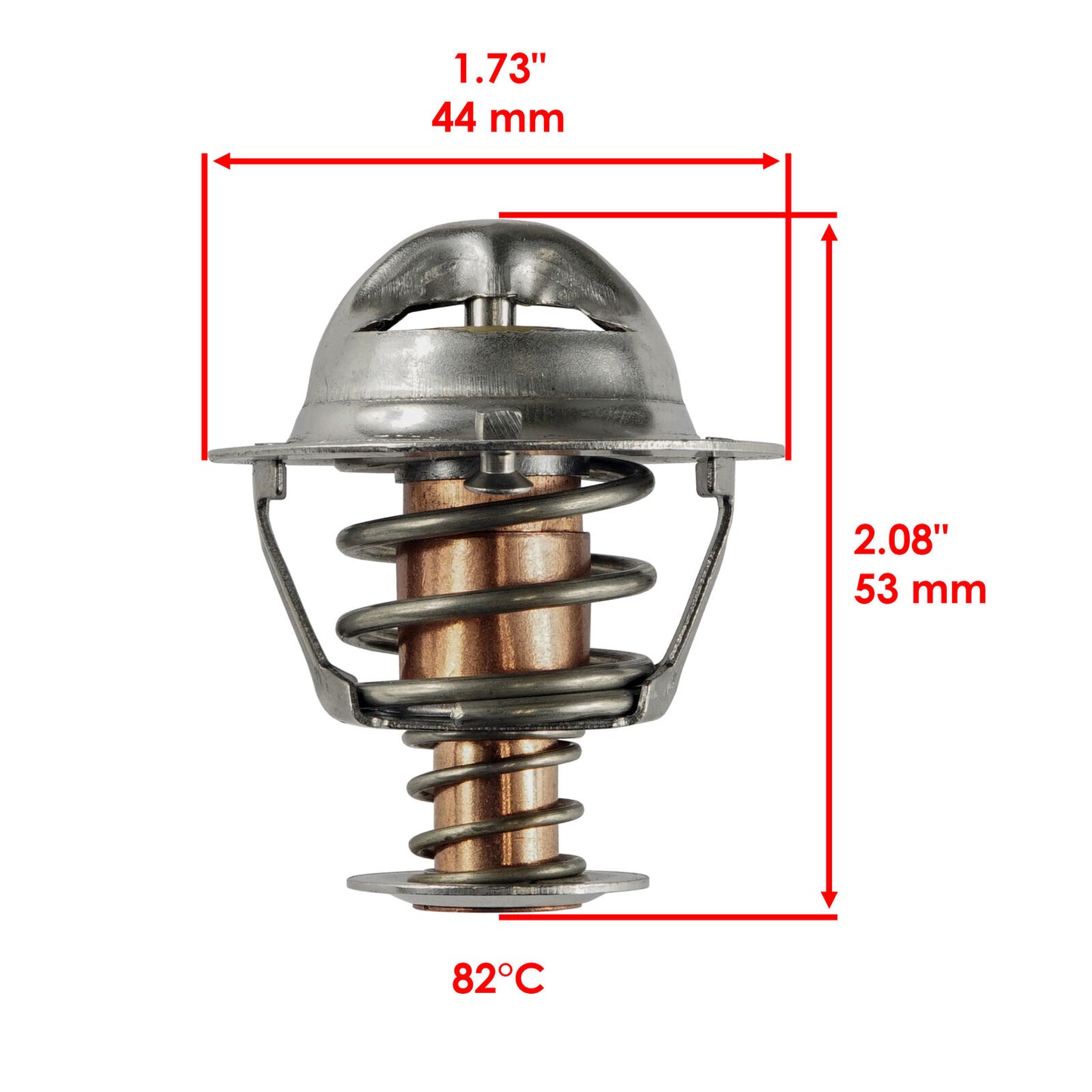 Thermostat Assembly for Honda TRX680FA TRX680FGA Rincon 680 4x4 2006 2007 - 2022