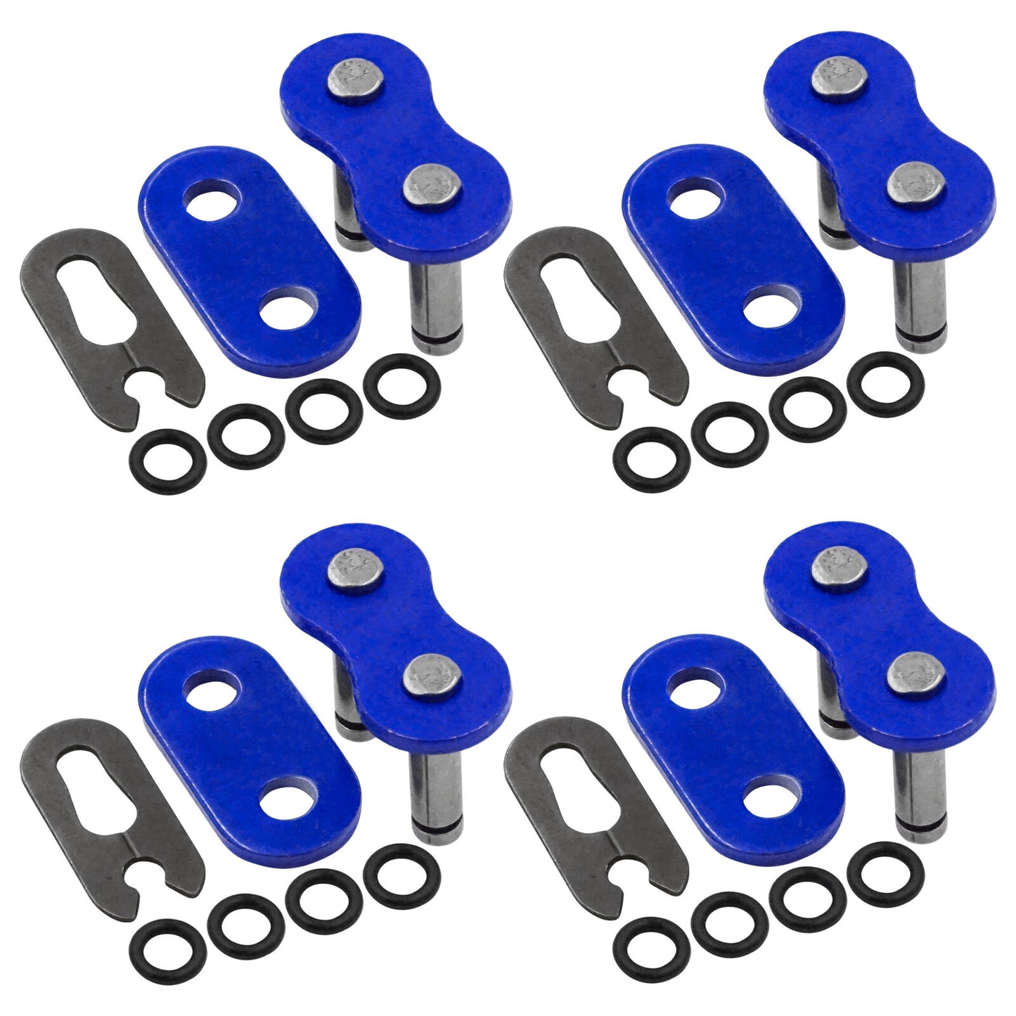 520 Chain Master Link W/ O Ring For Motorcycle Bike ATV Connecting Link Blue