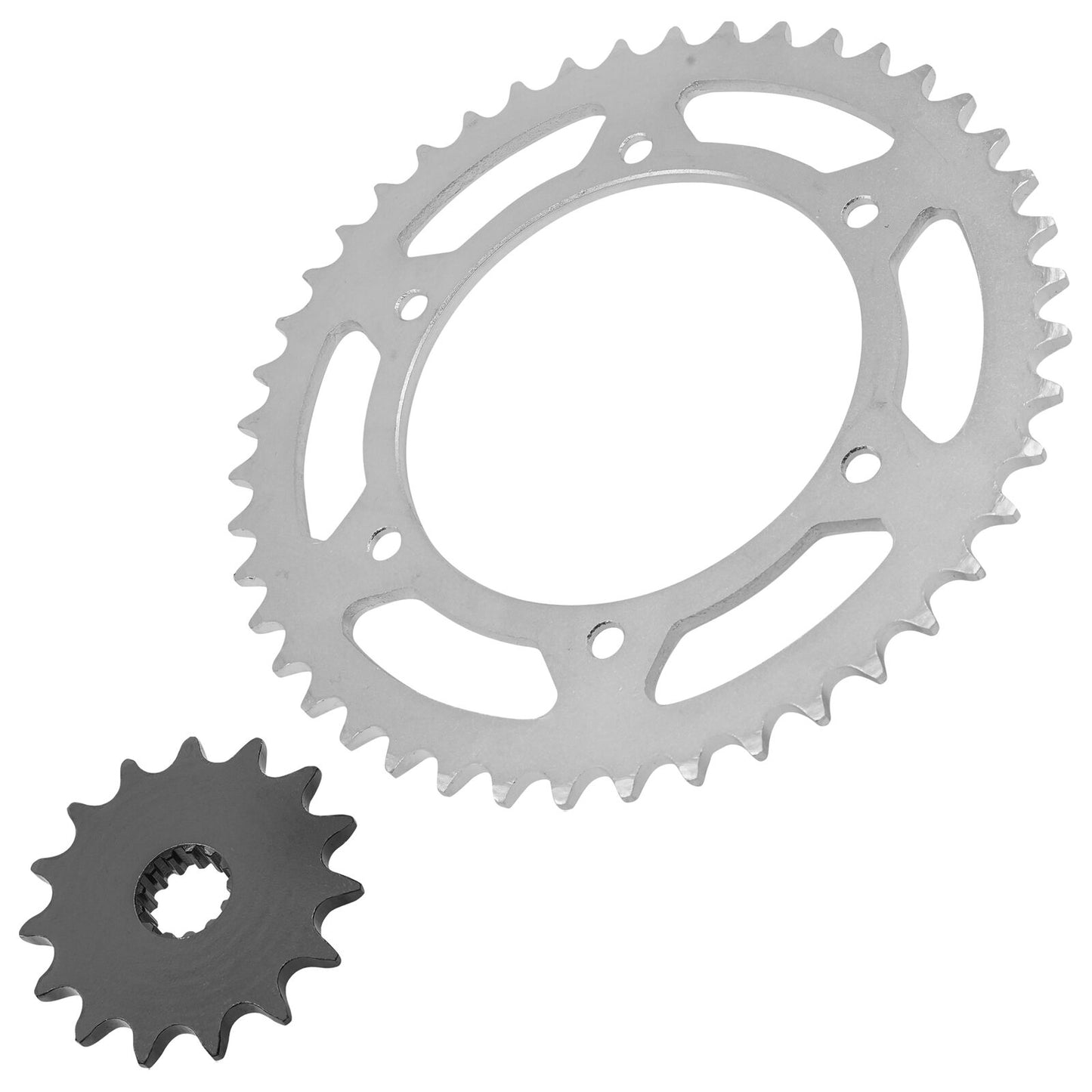 Front & Rear Sprockets Kit for Suzuki DR350 97-1999 / DR-Z400S 2000-09 2011-2019