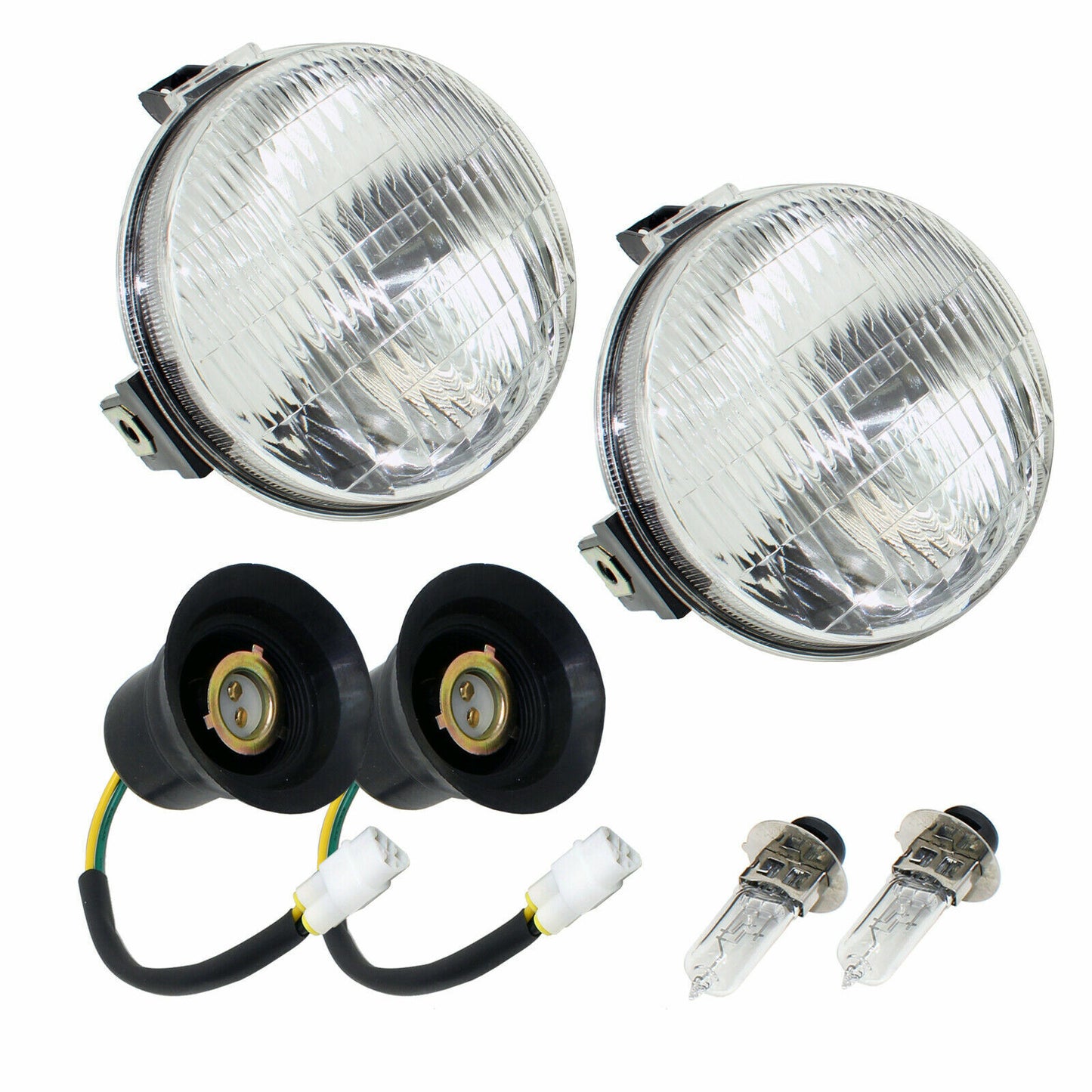 Left and Right Headlight Kit for Yamaha Kodiak 450 YFM450K 4X4 EPS 2018-2020