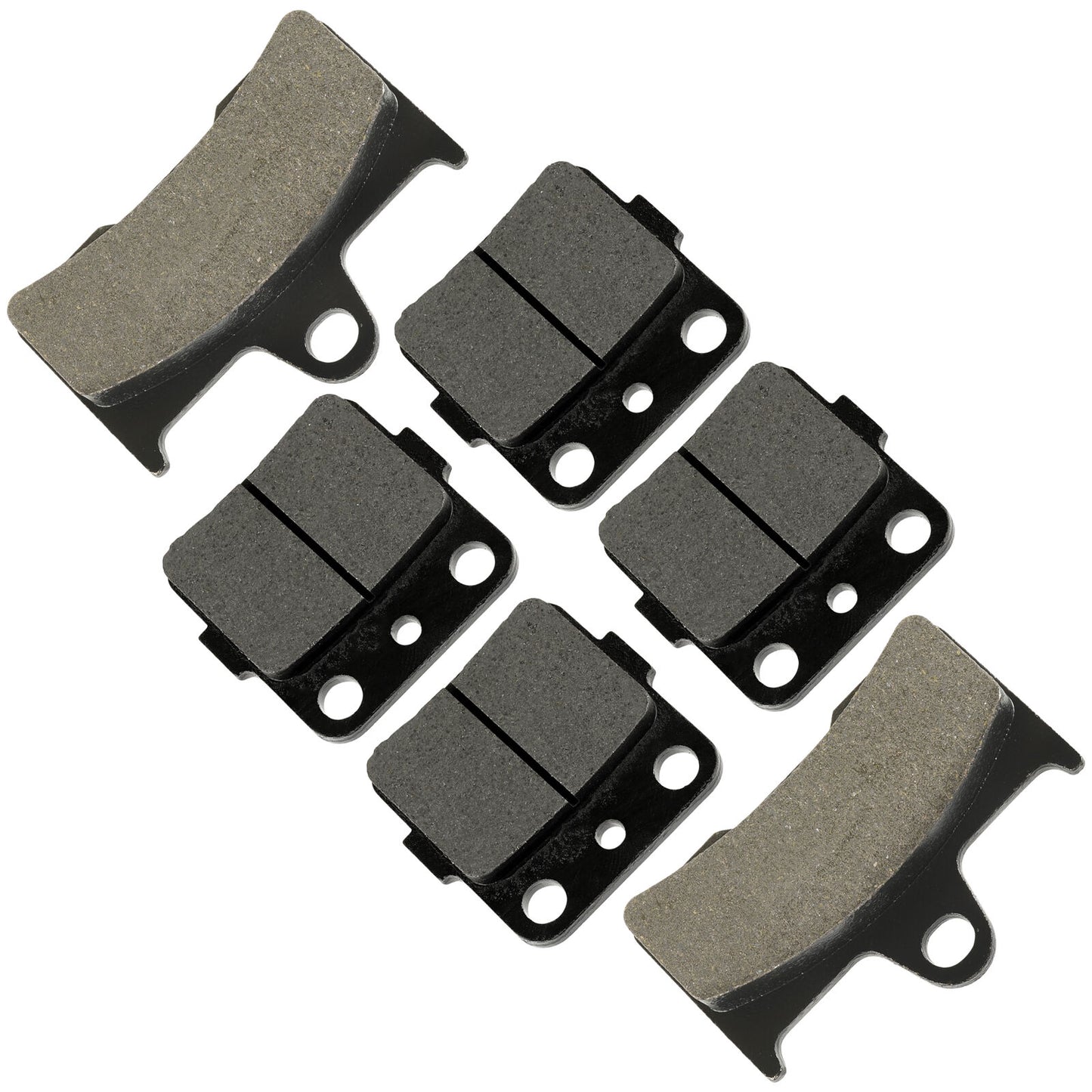 Front & Rear Brake Pads for Yamaha Grizzly 660 YFM660F 2002 03 04 05 06 07 2008