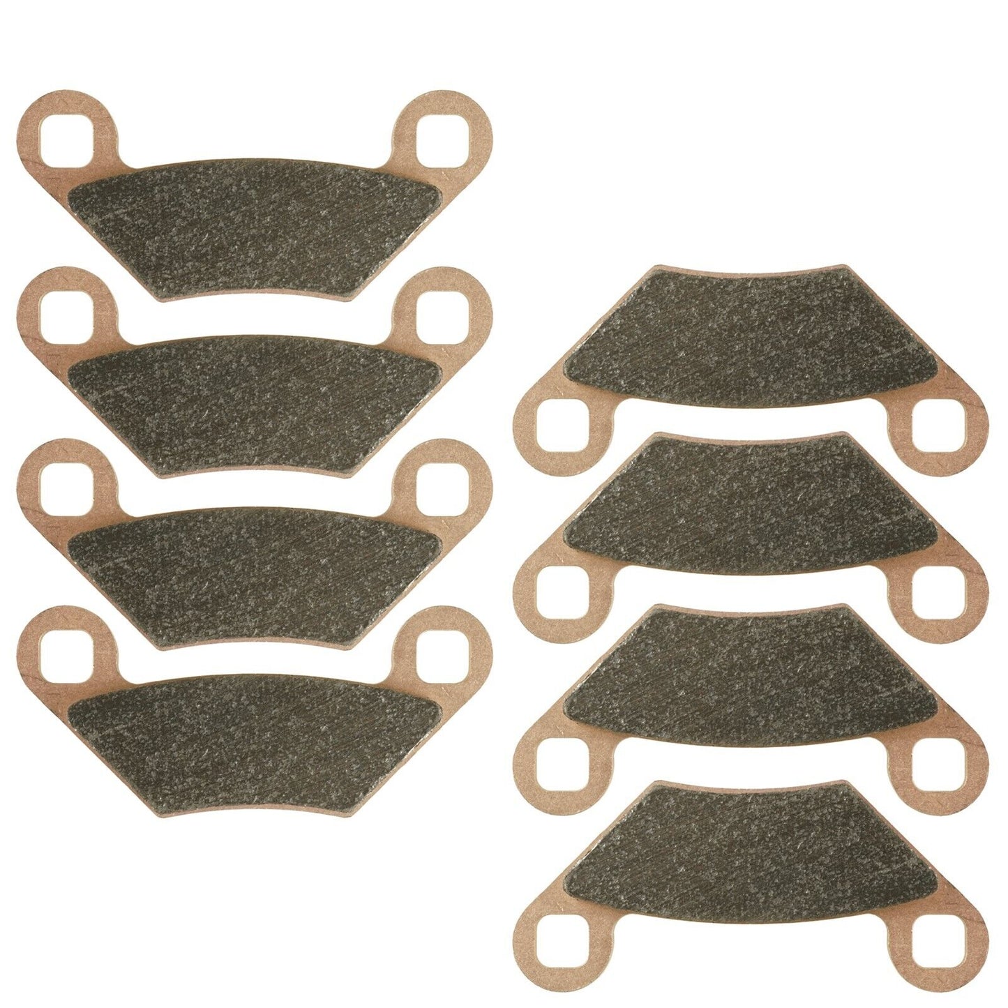 4x Middle or Rear Brake Pads Polaris Sportsman 570 Big Boss 2017-18/ 6x6 2019-22