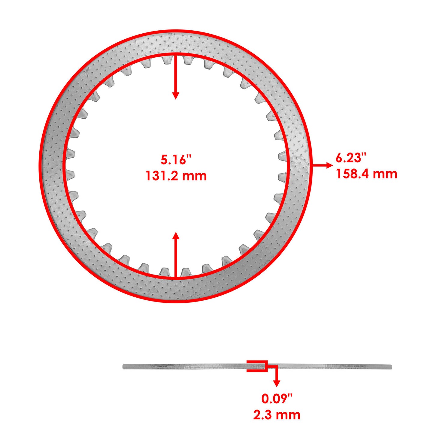 Clutch Friction Steel Plates Springs Kit for Honda CRF1100A Africa Twin 2020-23