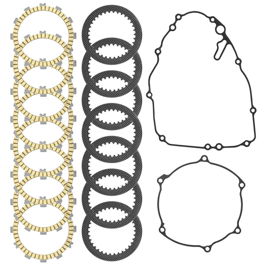 Clutch Friction Steel Plates & Gaskets Kit for Yamaha WR250F YZ250FX 2020 - 2024