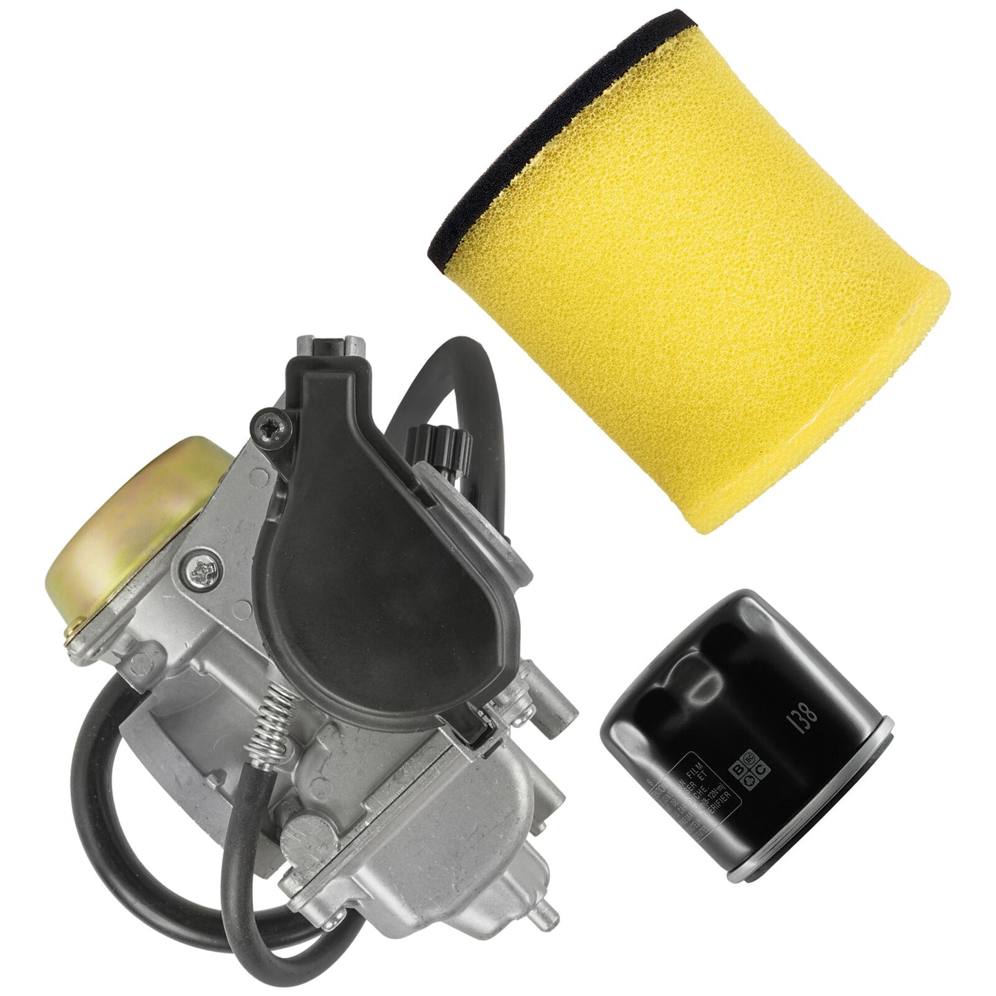 13780-07G00 Air Filter & Carburetor Kit For Suzuki Eiger 400 LTF400F 2003-2007