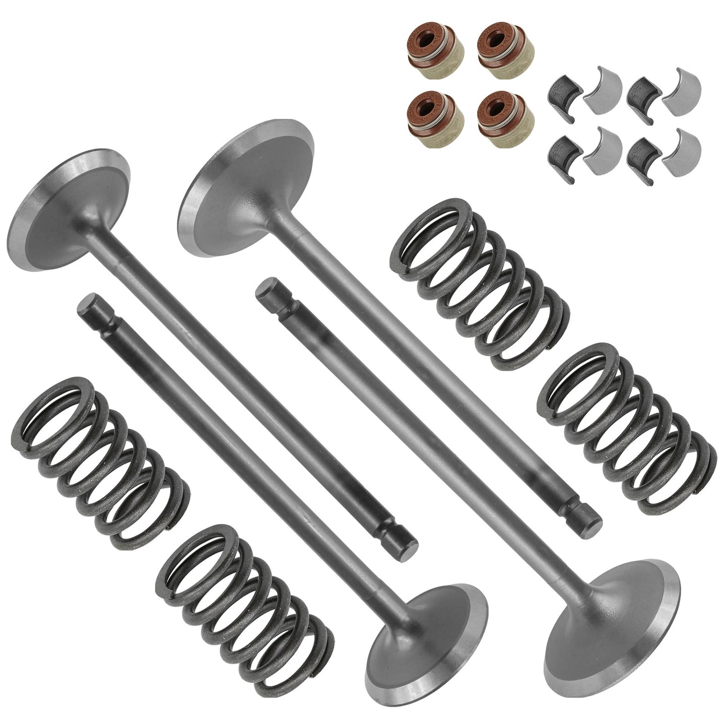 Intake & Exhaust Valve Kit for Arctic Cat Wildcat 4 1000 12-2015 4X 2013-2019