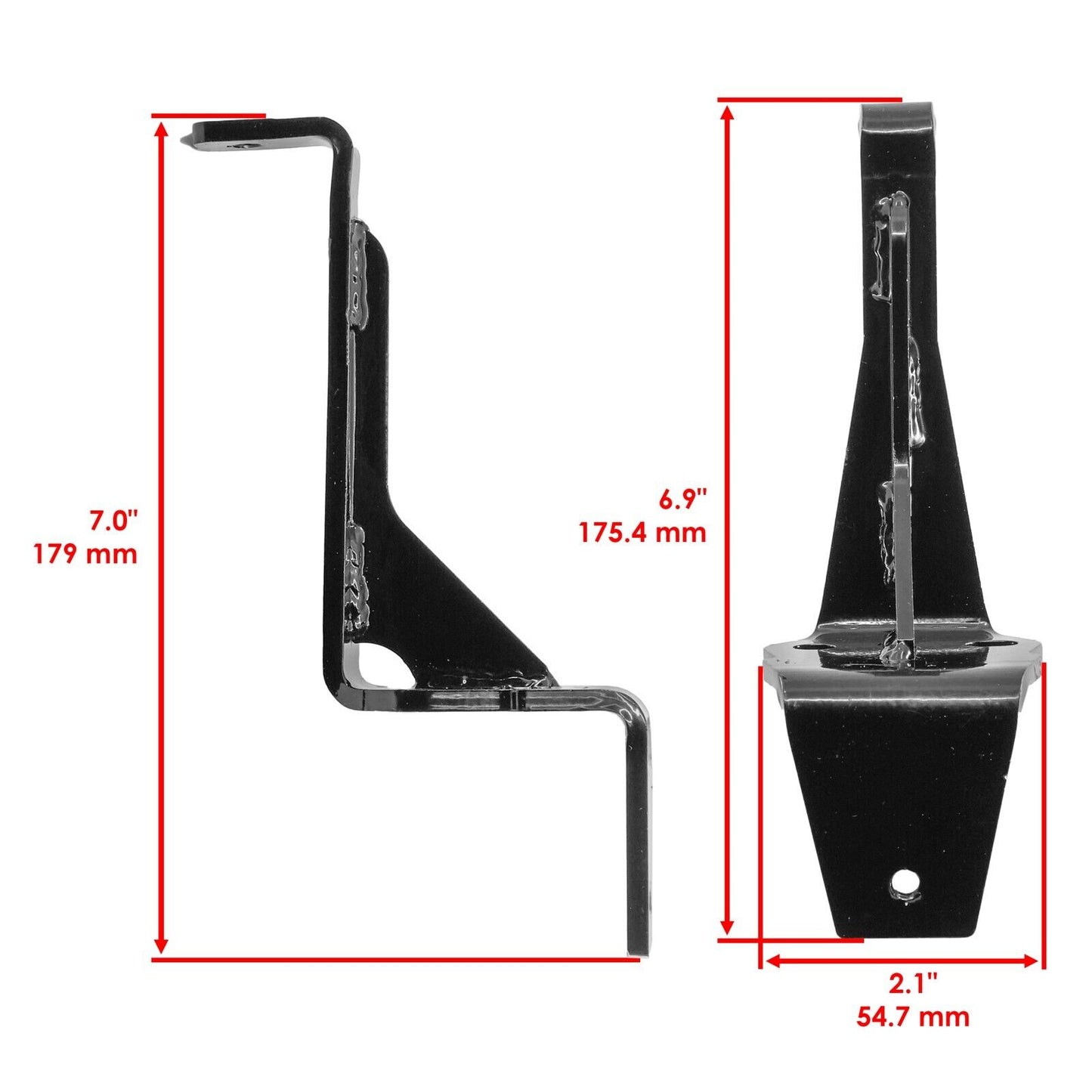 Caltric Rear Fender Mount Stay for Yamaha Raptor 660 YFM660R 2001-2005