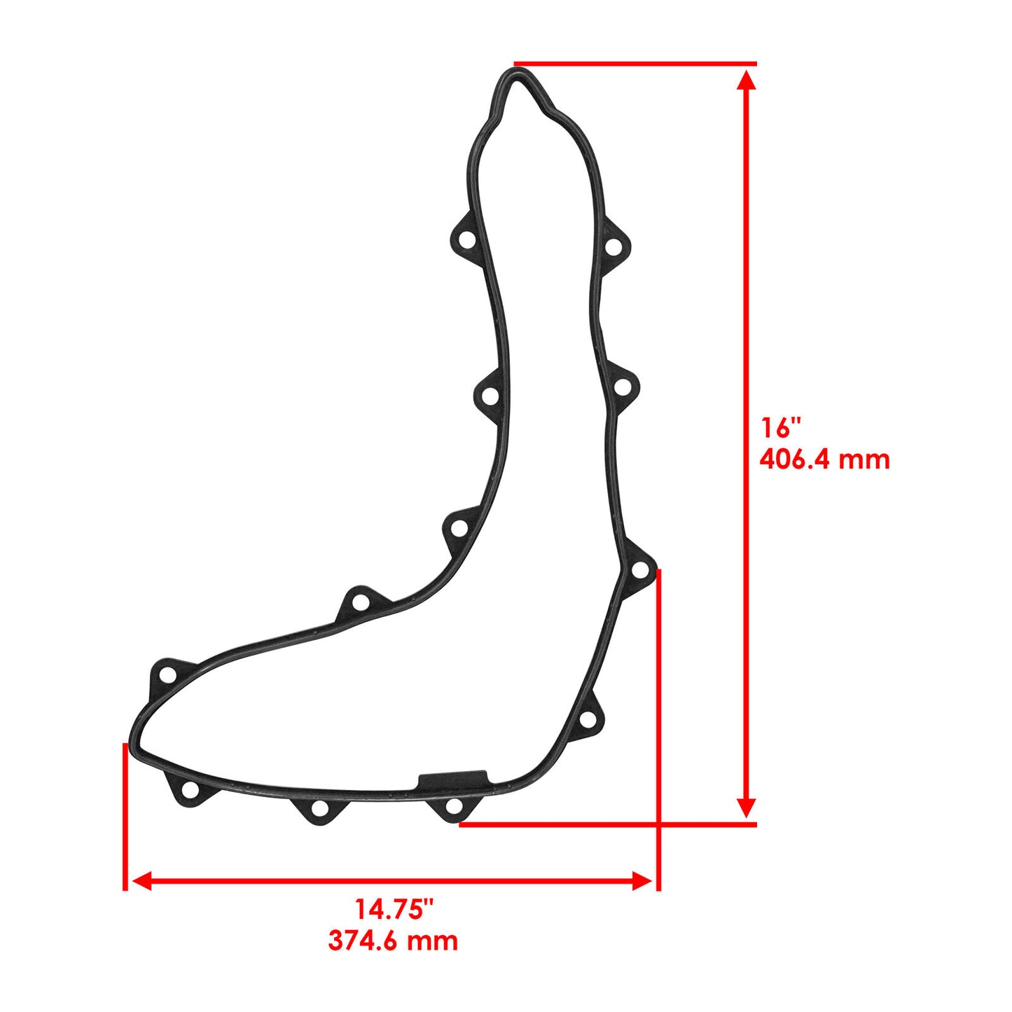 Transmission Clutch Cover Gasket for Can-Am Outlander Max 500 EFI 2007-2015