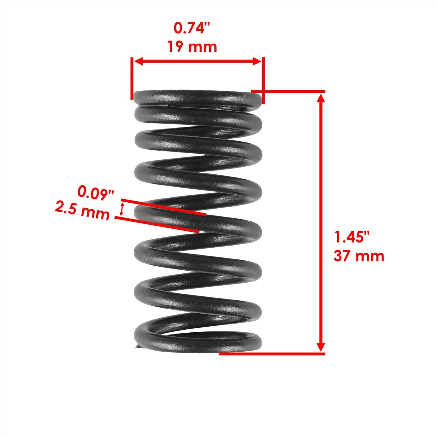 2x Valve Spring Inner & Outer For Honda Foreman TRX450 ES TM FM FE 4X4 1998-2004