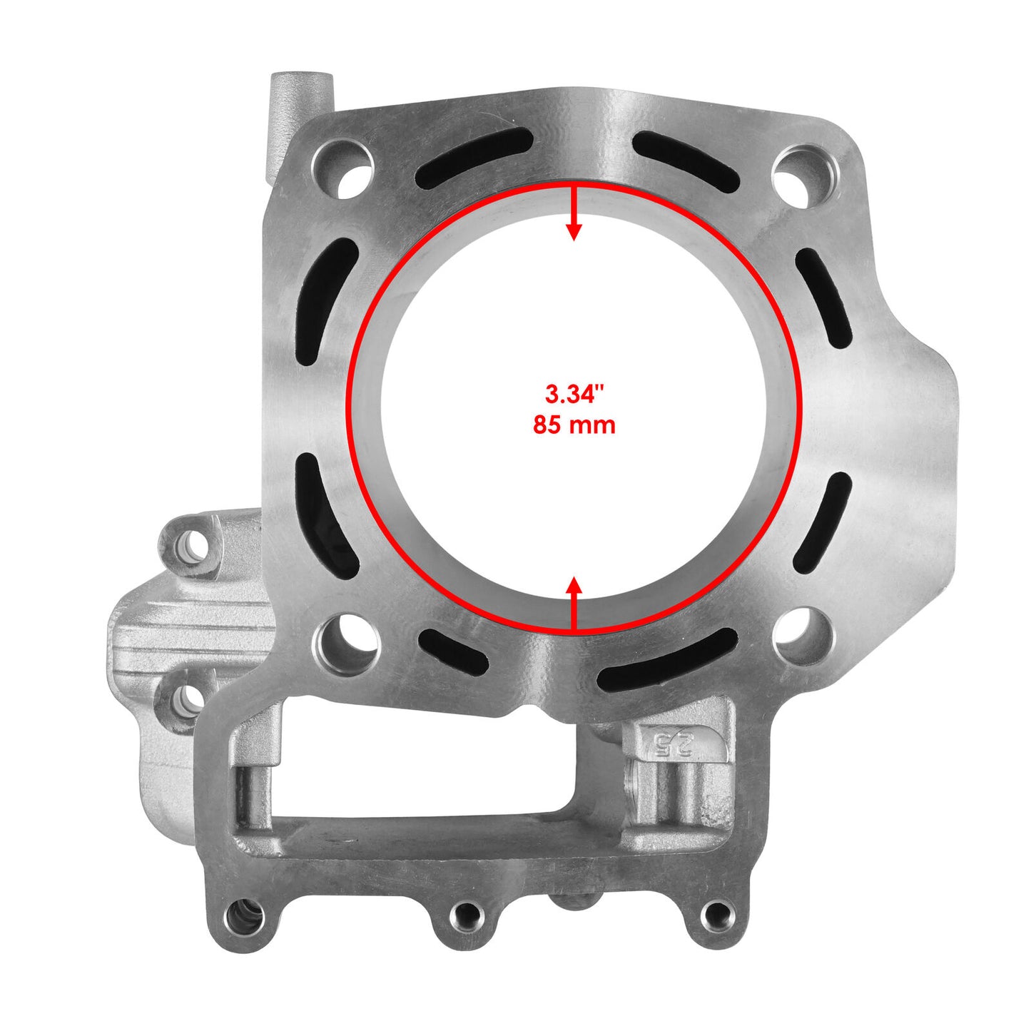 Rear Cylinder Piston Ring fits Kawasaki Brute Force 750 KVF750 2005-11 85mm Bore