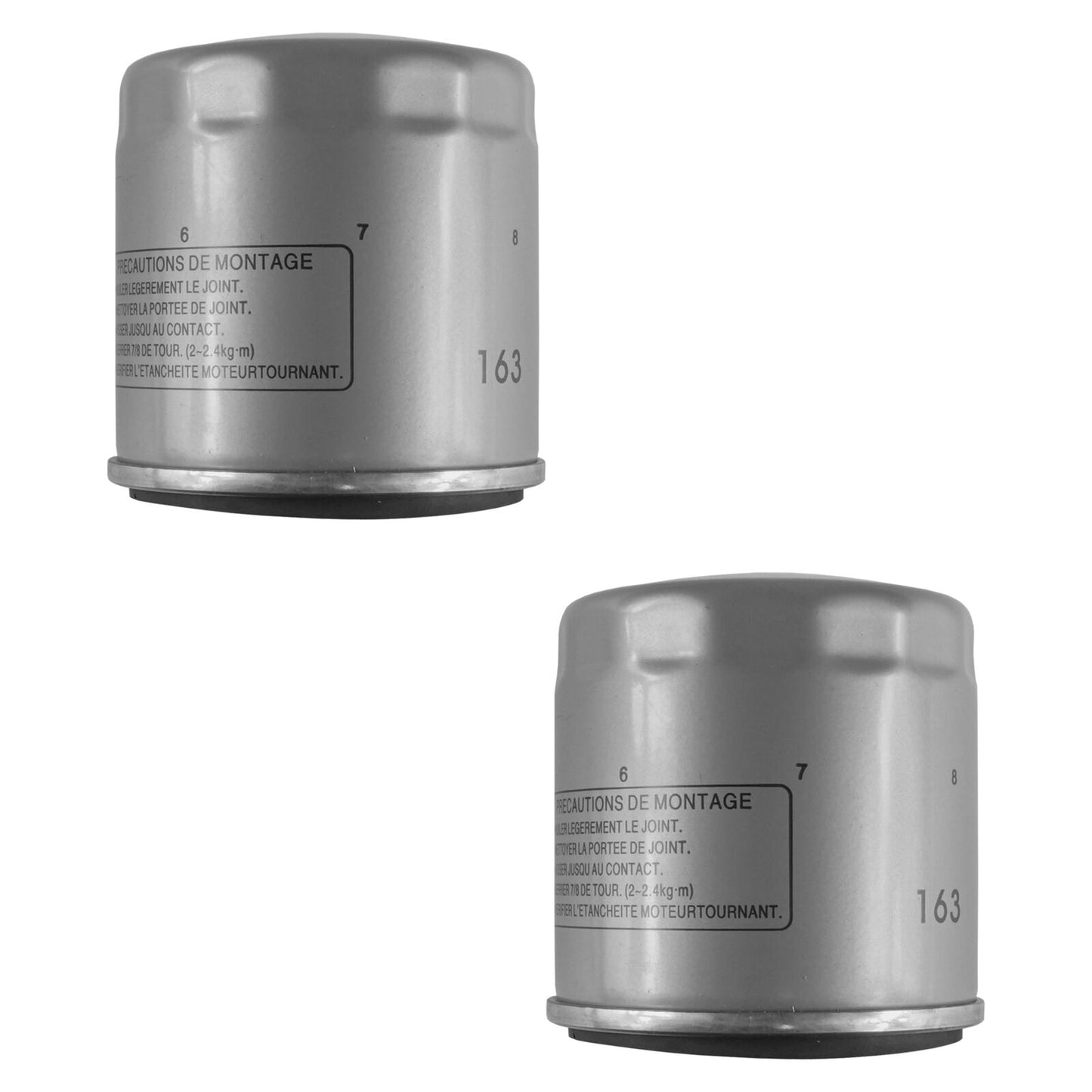 2 Pack Oil Filter for BMW R1150RS R-1150RS Se R1150GS Sport Adventure 1150 99-05