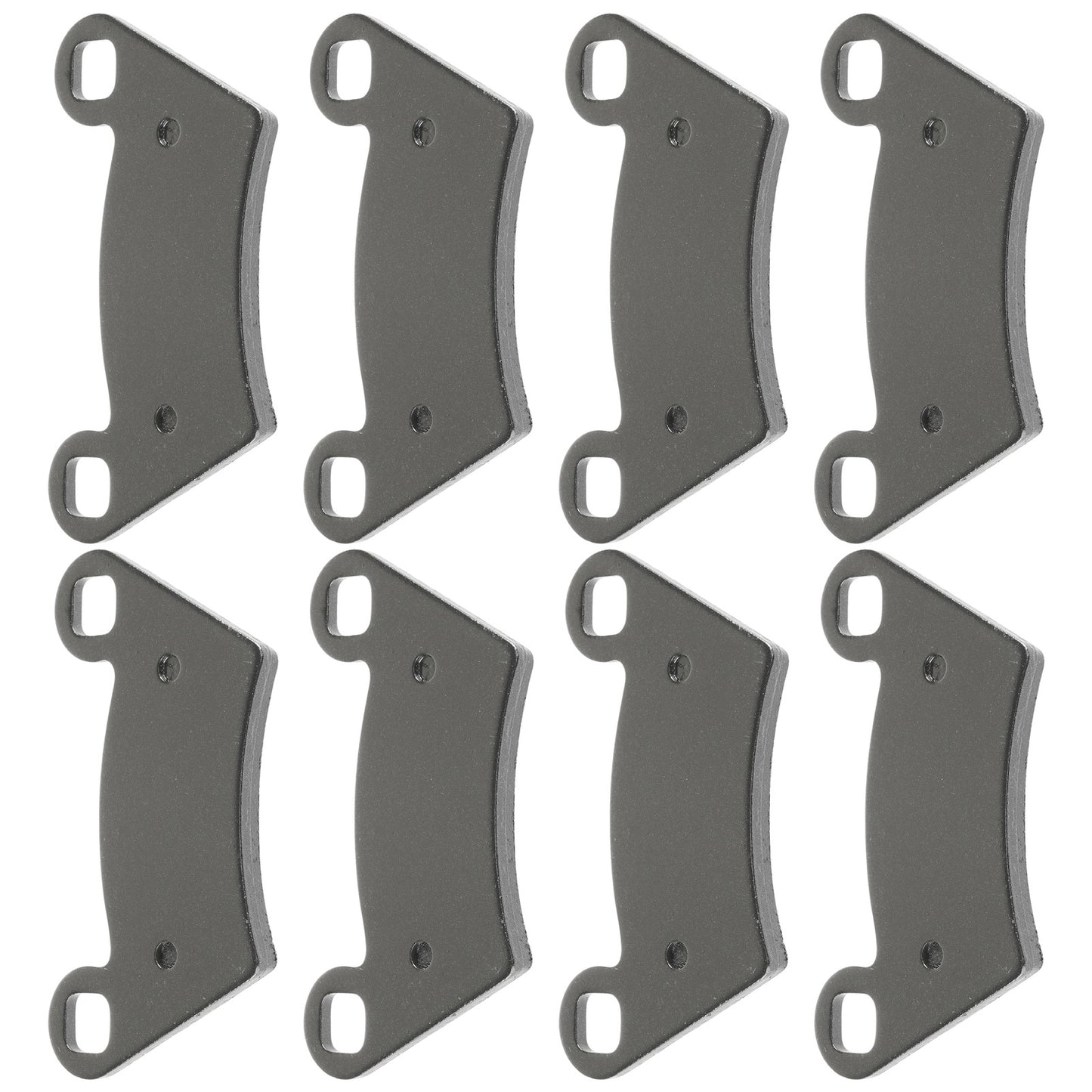 Caltric Front and Rear Brake Pads for Polaris Ranger 500 2X4 2005-2009 2017-2020