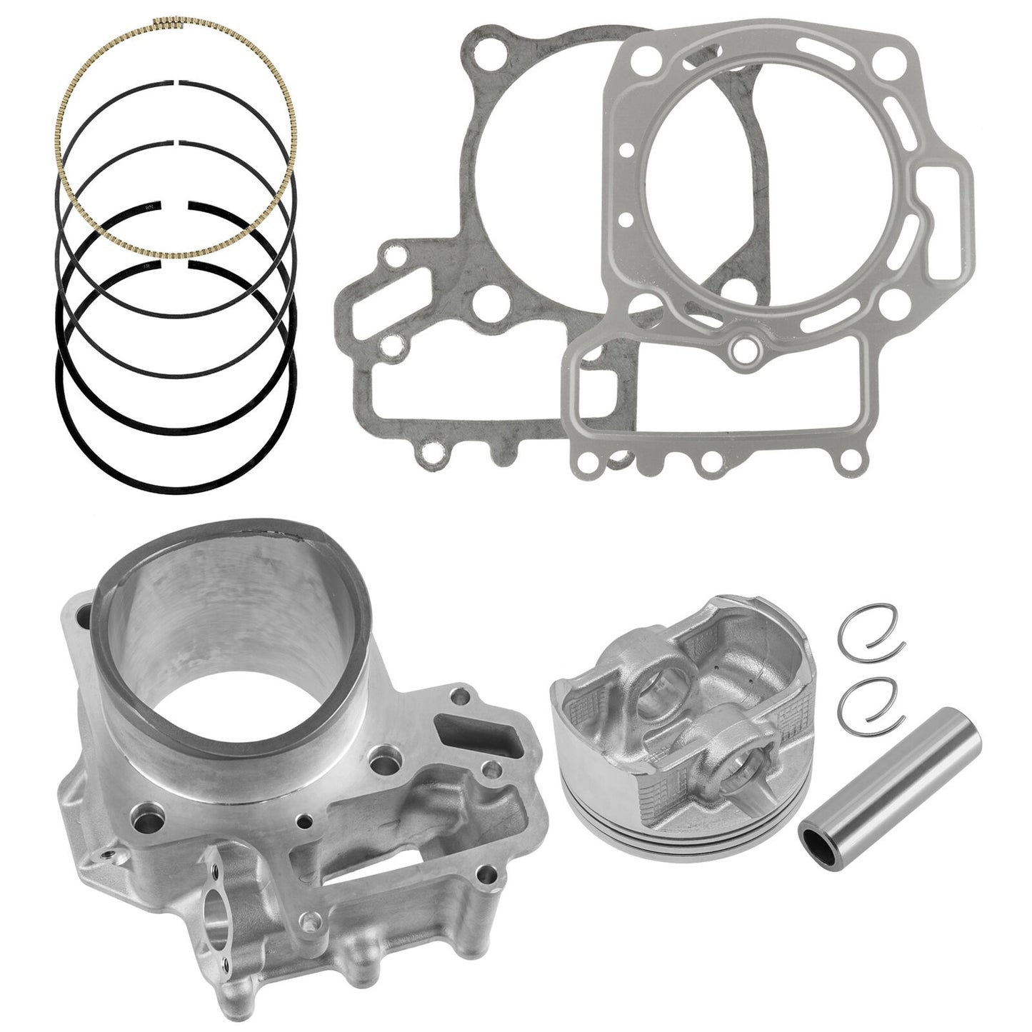 11005-0629 13001-0740 13008-0042 Rear Cylinder Gasket Piston Kit For Kawasaki