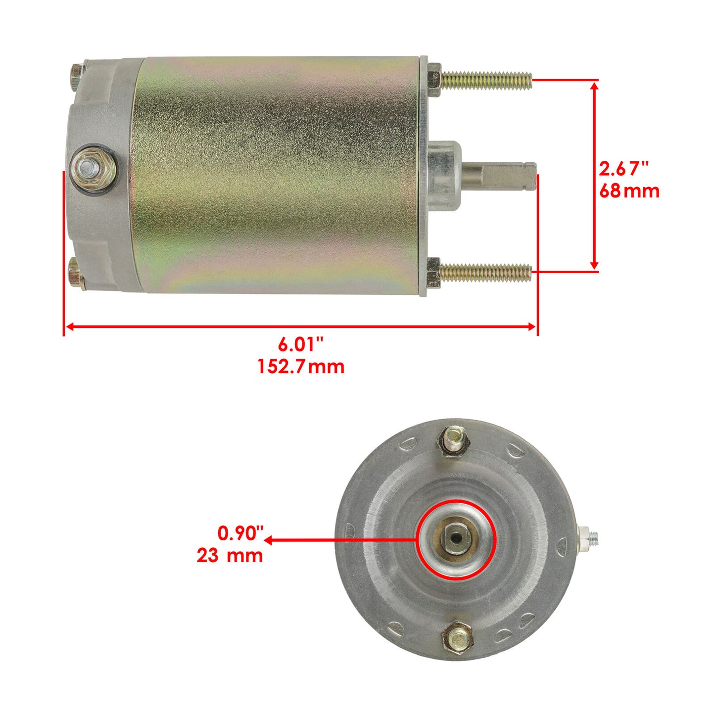 Caltric Starter for Arctic Cat Snowmobile ZRT600 ZRT800 1997-2002 / 0645-578