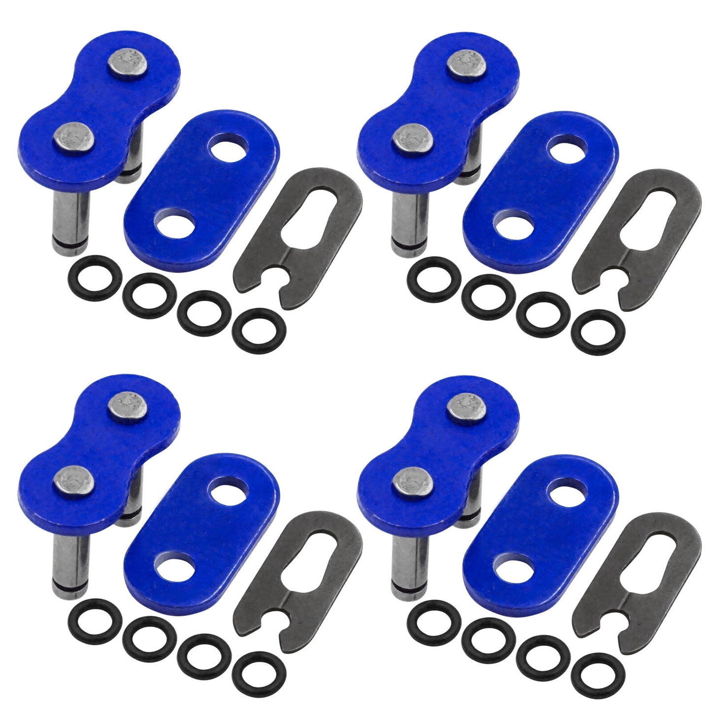 520 Chain Master Link W/ O Ring For Motorcycle Bike ATV Connecting Link Blue