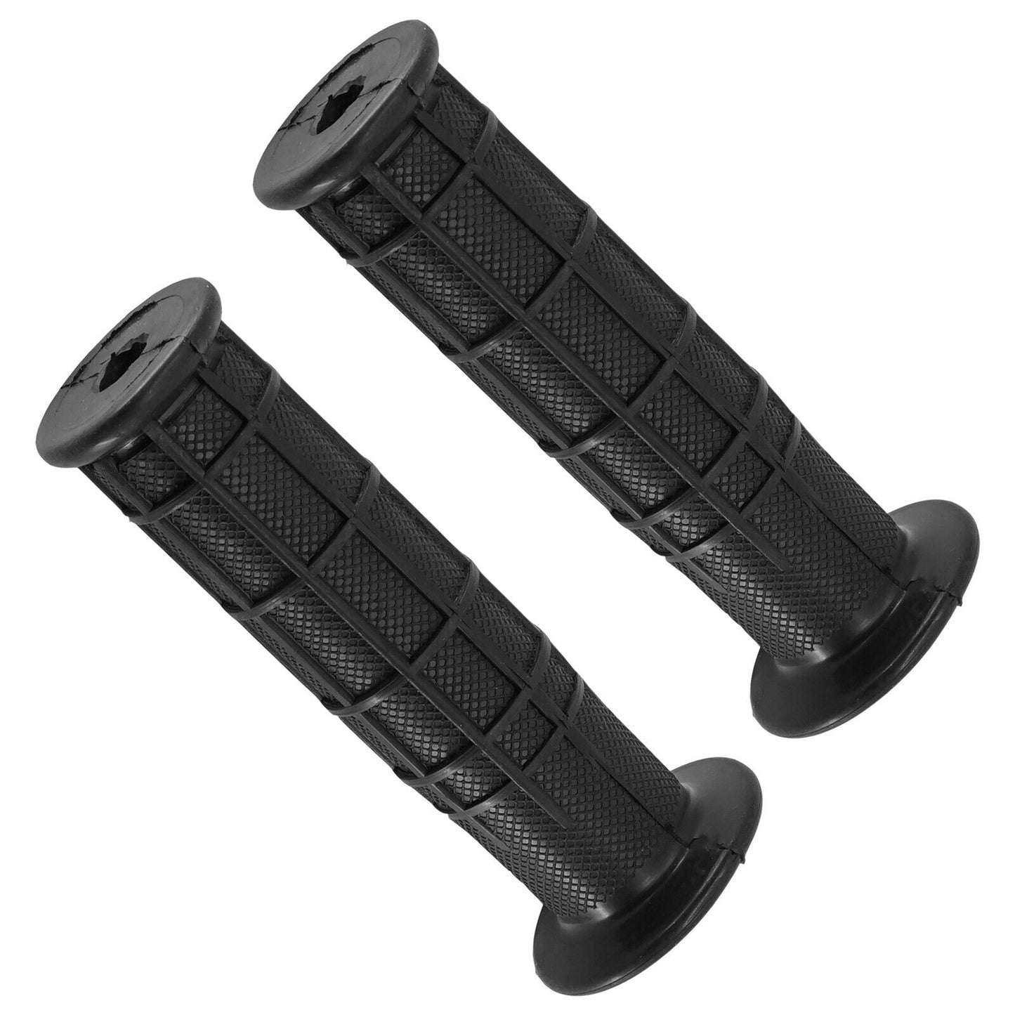 2x Handlebar Grips For Kawasaki BAYOU 250 2003 2004 2005 2006 2007 2008-2011