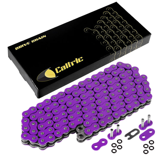 525 X 120 Links Motorcycle Atv Purple O-Ring Drive Chain 525-Pitch 120-Links