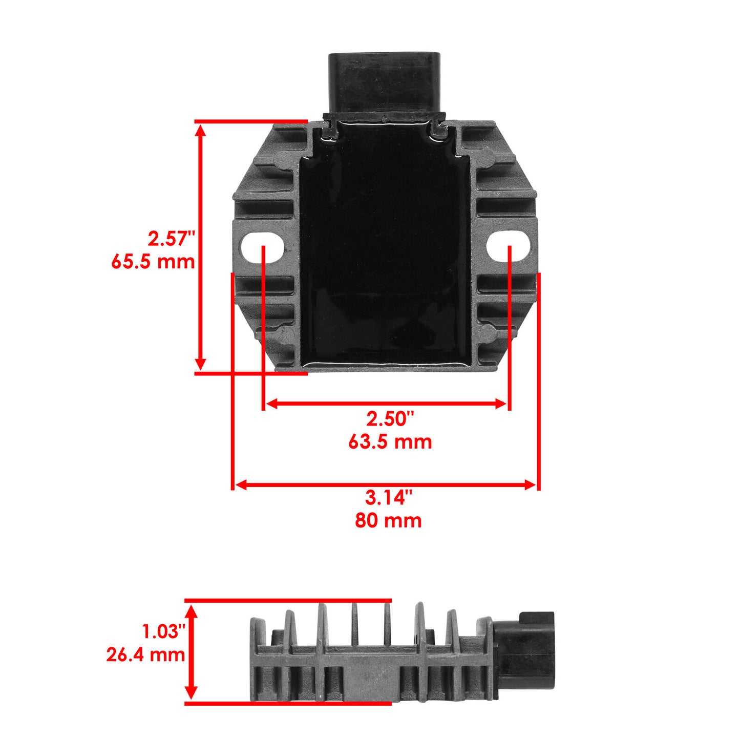 Regulator Rectifier for Yamaha Wolverine 350 YFM35X 2006-2009