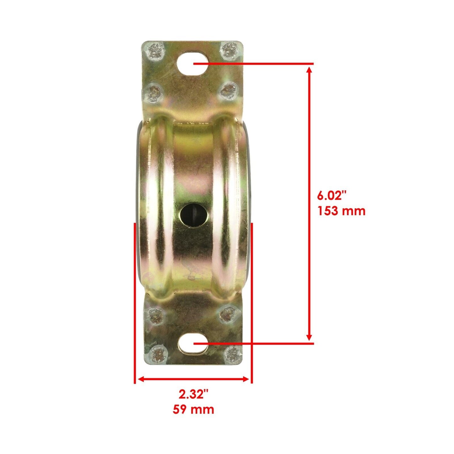 Prop Shaft Bearing Carrier w/ Bolts for Polaris RZR XP 4 Seater 1000 2018-2022