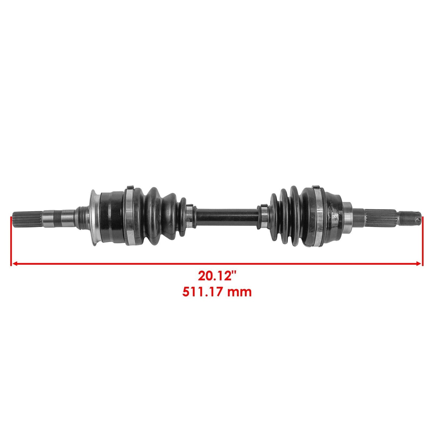 Front Right And Left CV Joint Axles for Kawasaki Bayou 300 KLF300C 4X4 1989-05