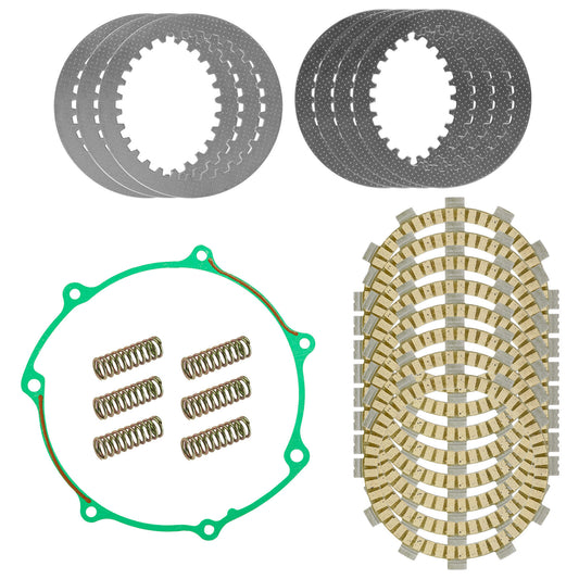 Clutch Friction Steel Plates and Springs Gasket Kit for Yamaha WR450F 2005-2015