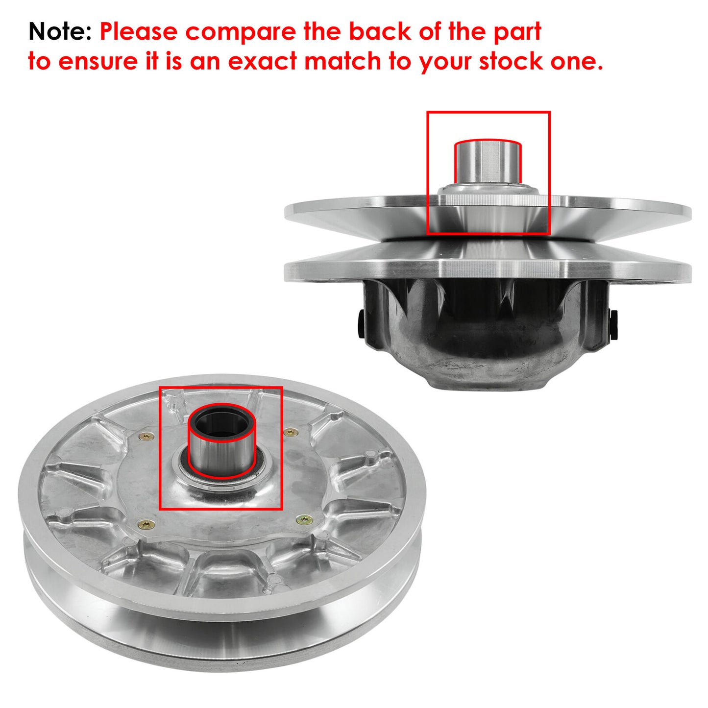 Caltric Secondary Clutch For Polaris Ranger XP 1000 All Options 2017 1323410