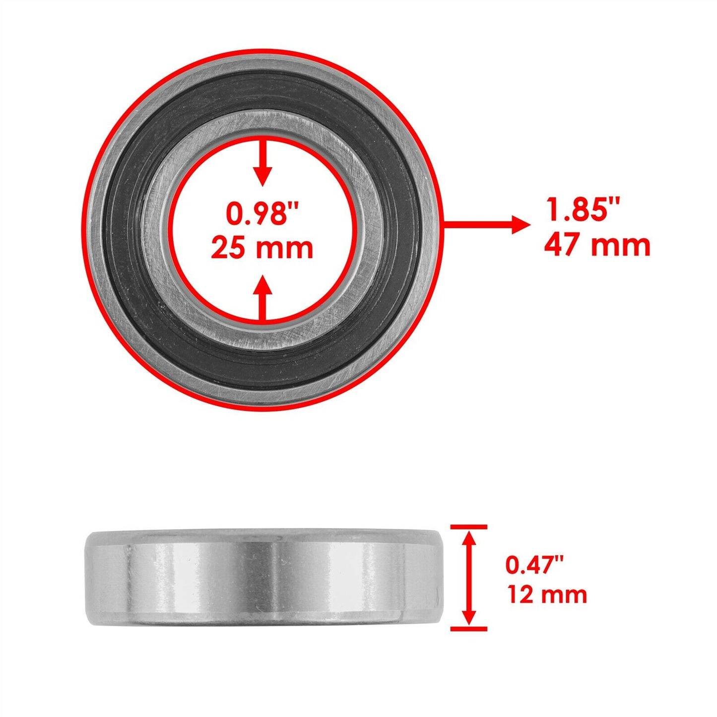 Timing Cam Chain Gear Bearings Kit For Yamaha Big Bear 400 2WD YFM400 2000-2004