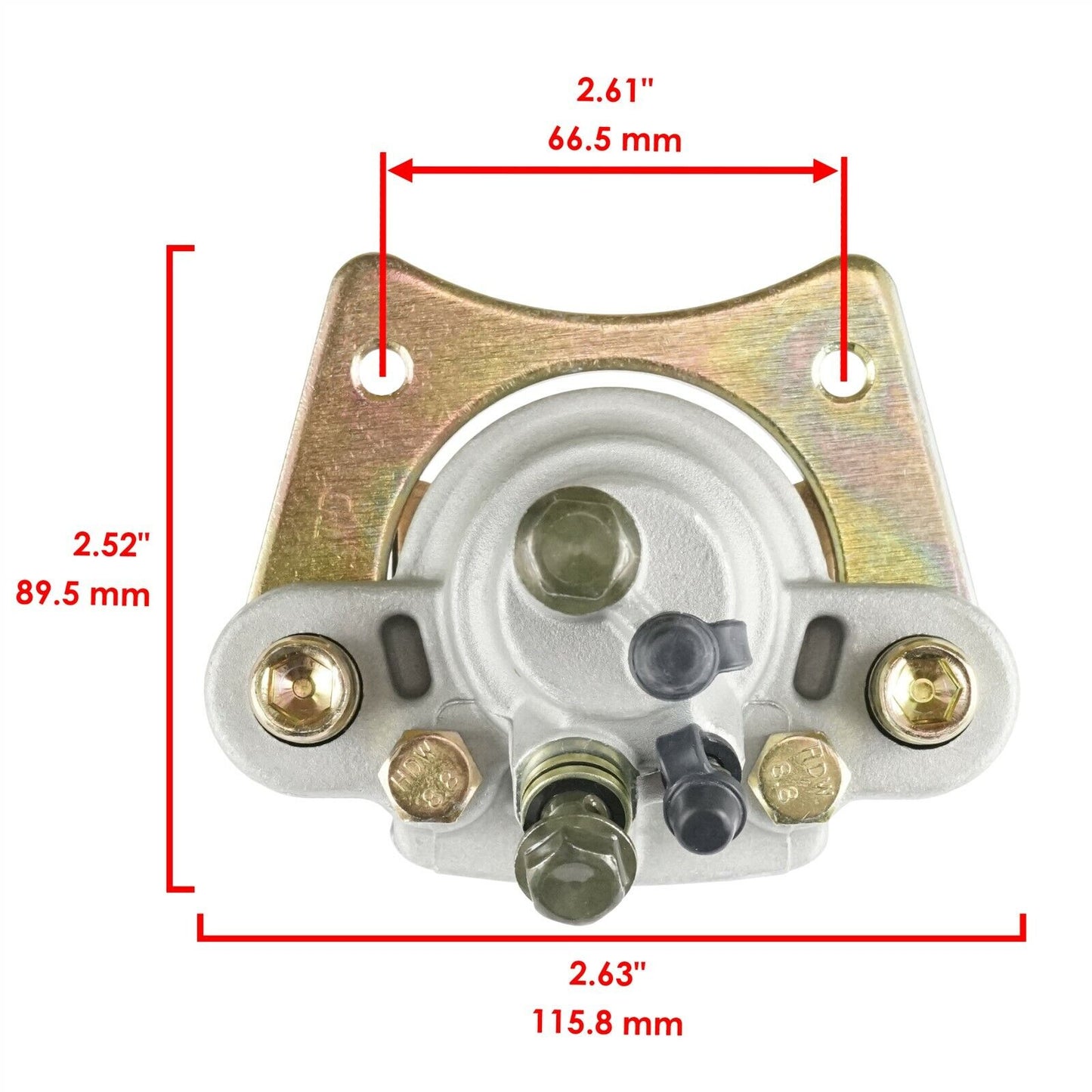 Rear Brake Caliper Master Cyl Reservoir for Polaris Sportsman 500 4x4 HO 2003-04