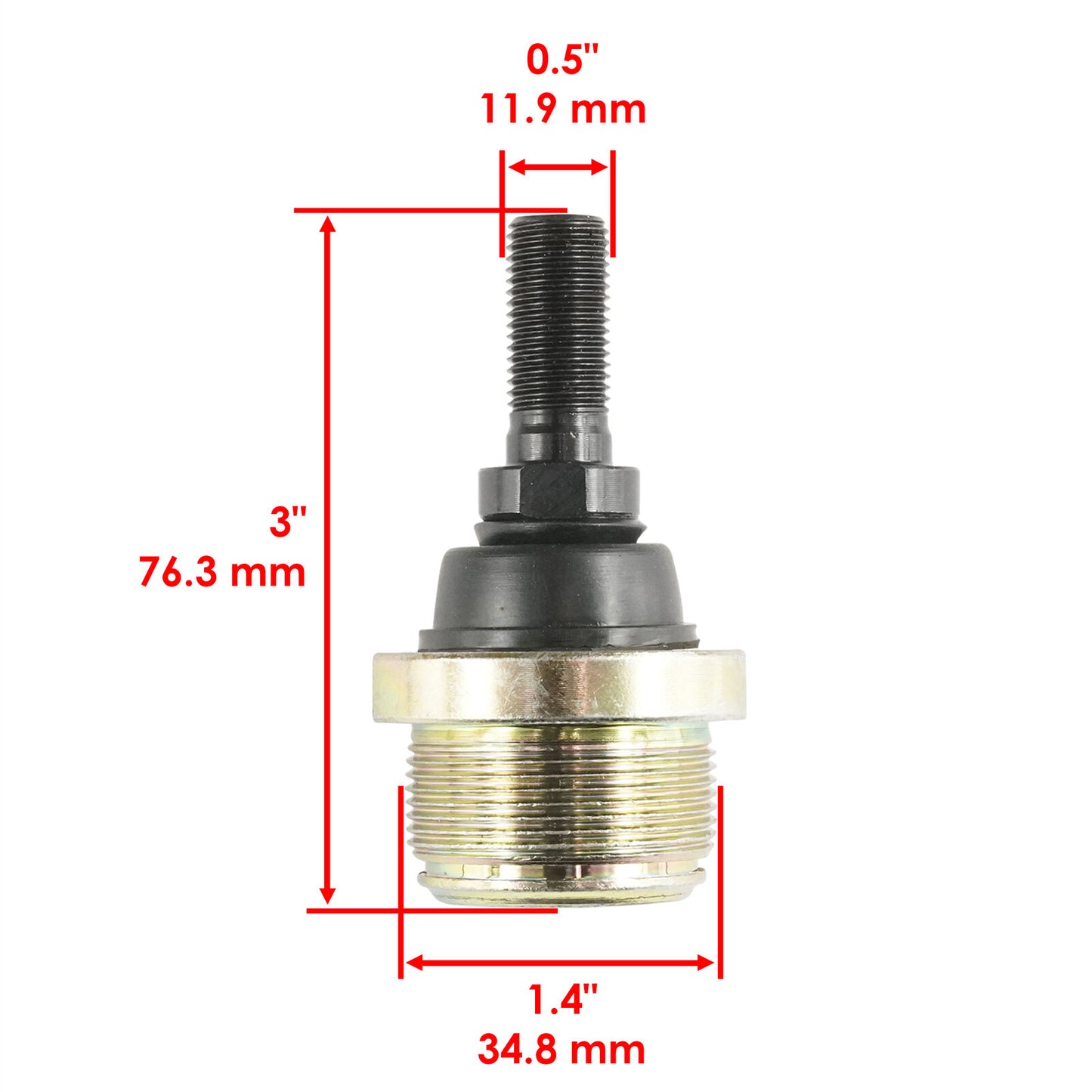 Upper Ball Joint for Yamaha Big Bear 250 YFM250 2007 2008 2009 42-1036 0430-0562