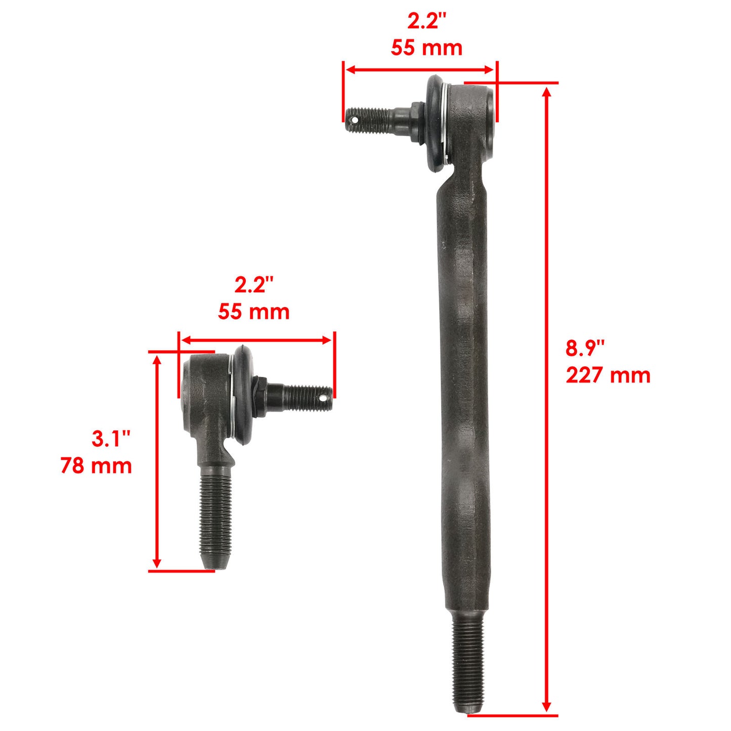 Tie Rod Ends For Kawasaki 39112-1055 39112-1057